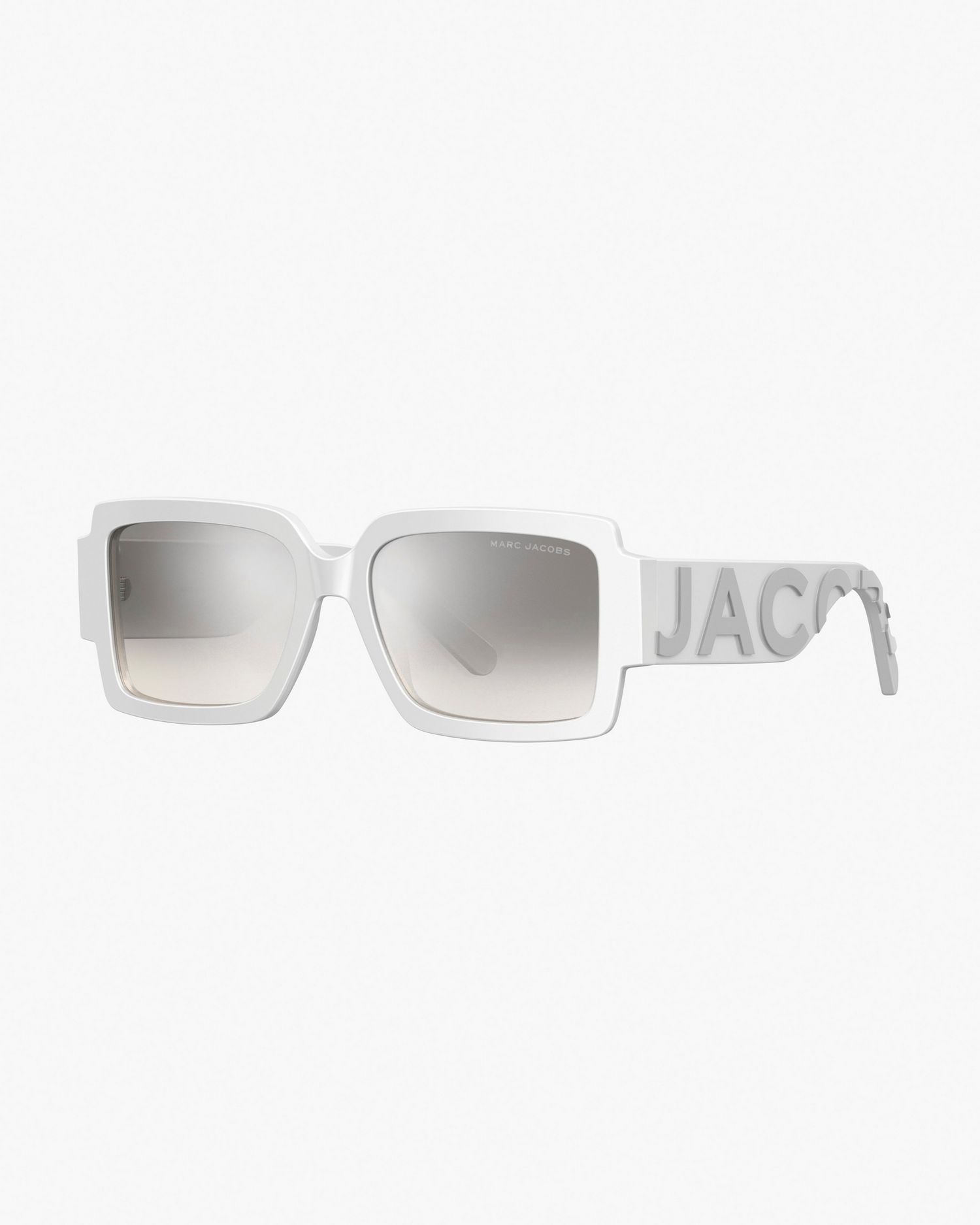 The Bold Logo Square Mirrored Sunglasses | Marc Jacobs Outlet