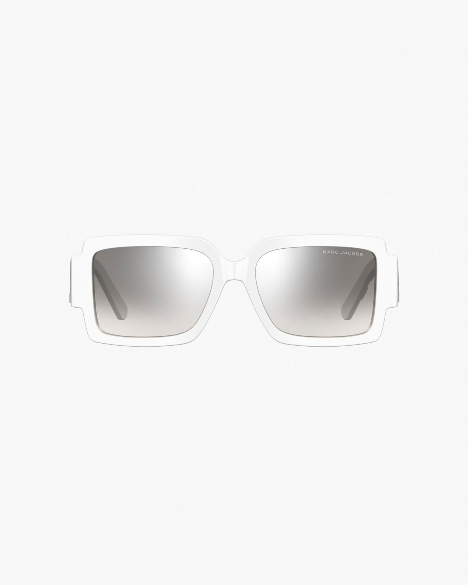 The Bold Logo Square Mirrored Sunglasses | Marc Jacobs Outlet