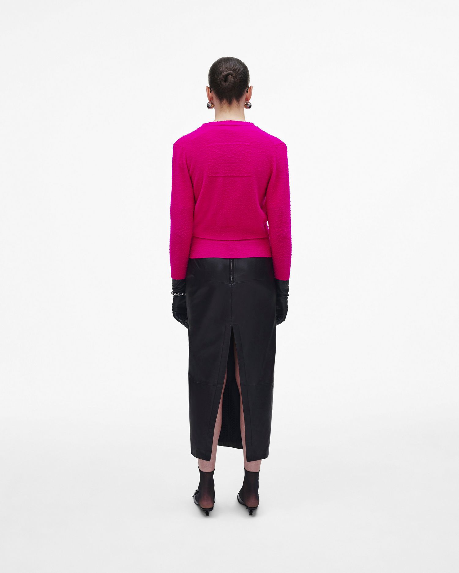 Pilled Hook and Eye Cardigan | Marc Jacobs Outlet