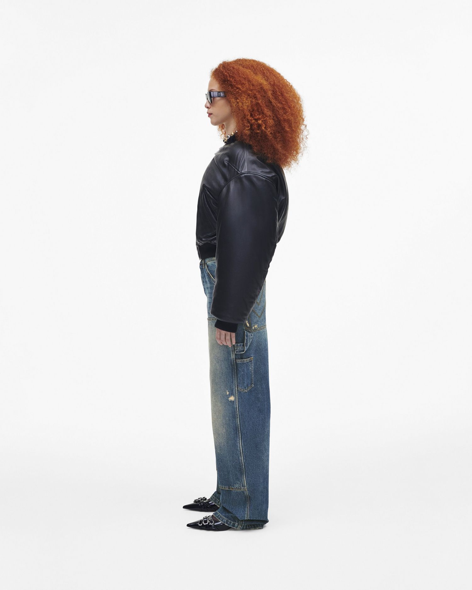 Puffy Leather Bomber | Marc Jacobs Outlet