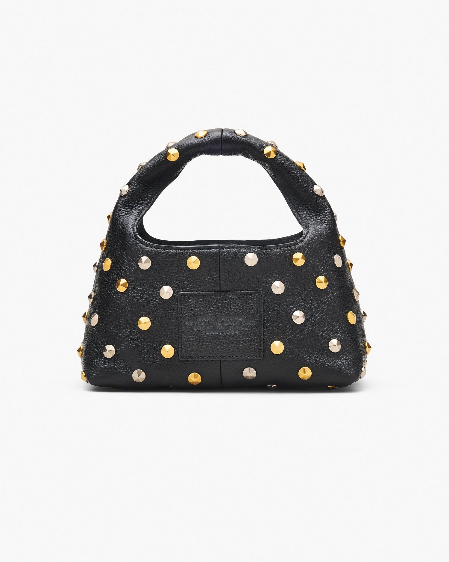 The Glam Studs Leather Mini Sack Bag | Marc Jacobs Outlet