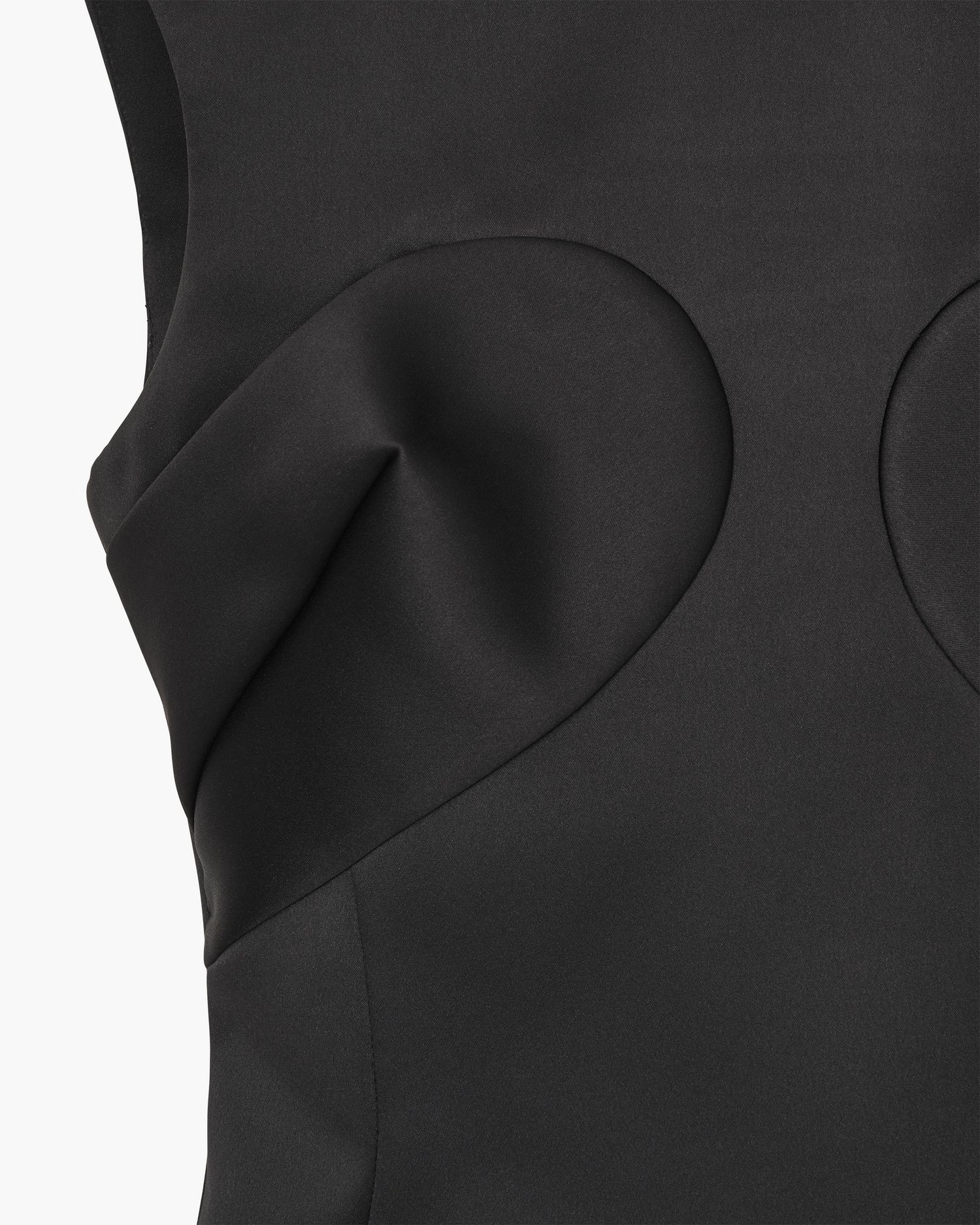 Seamed Up Satin Dress | Marc Jacobs Outlet