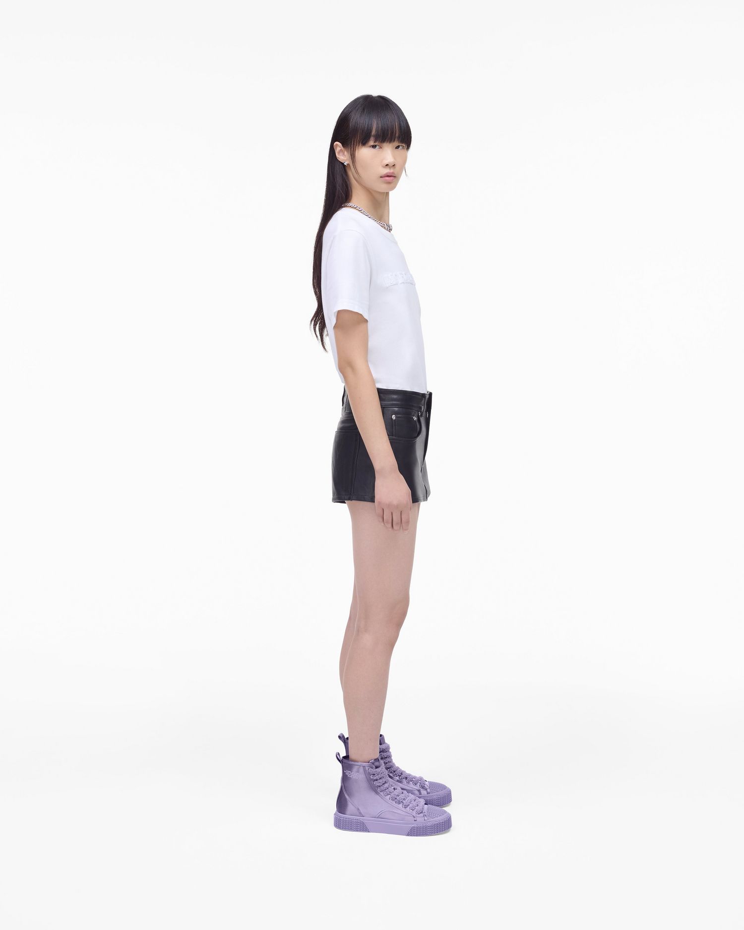 The High Top Satin Sneaker | Marc Jacobs Outlet