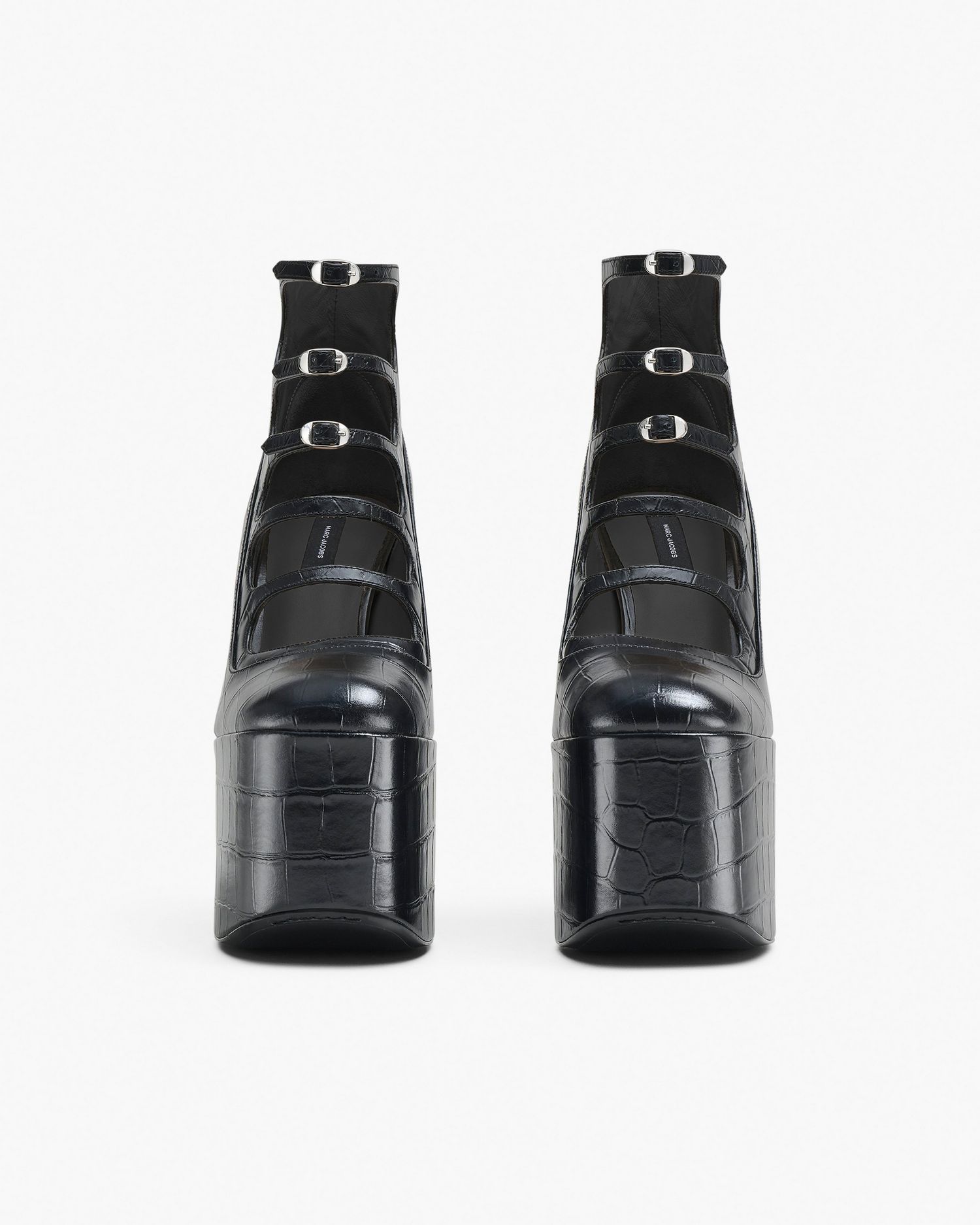 The Croc Embossed Kiki Ankle Boot | Marc Jacobs Outlet