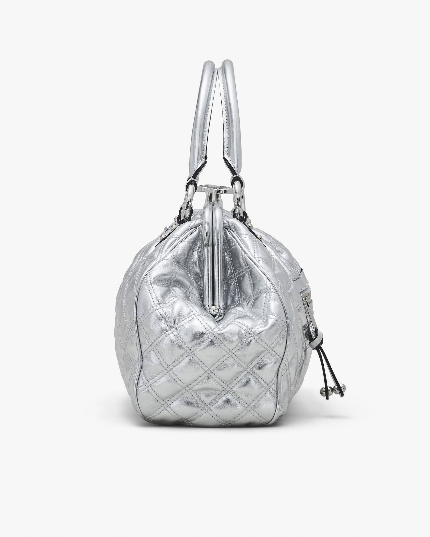 Re-Edition Quilted Metallic Leather Stam Bag | Marc Jacobs Outlet