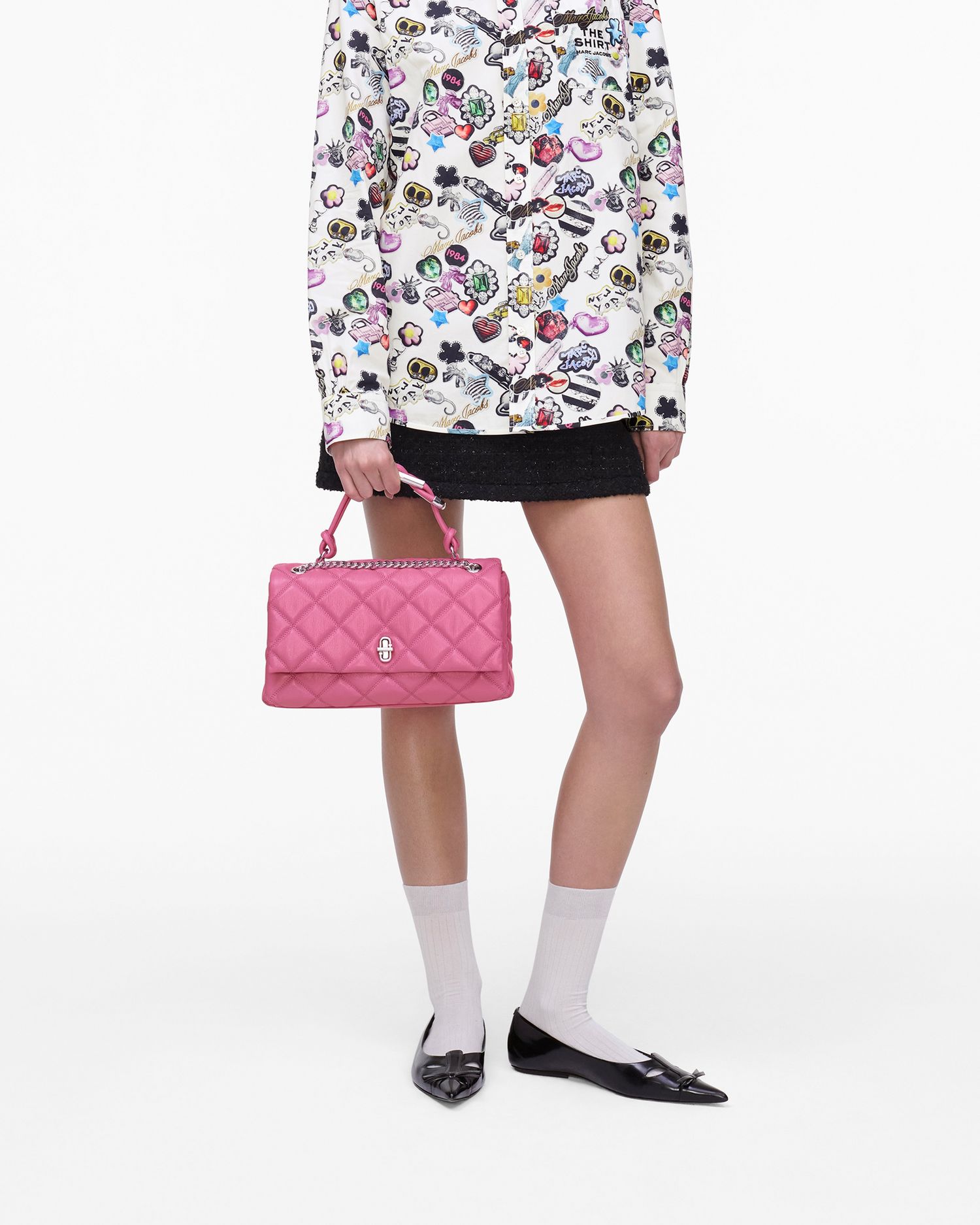 The Quilted Dual Convertible Shoulder Bag | Marc Jacobs Outlet