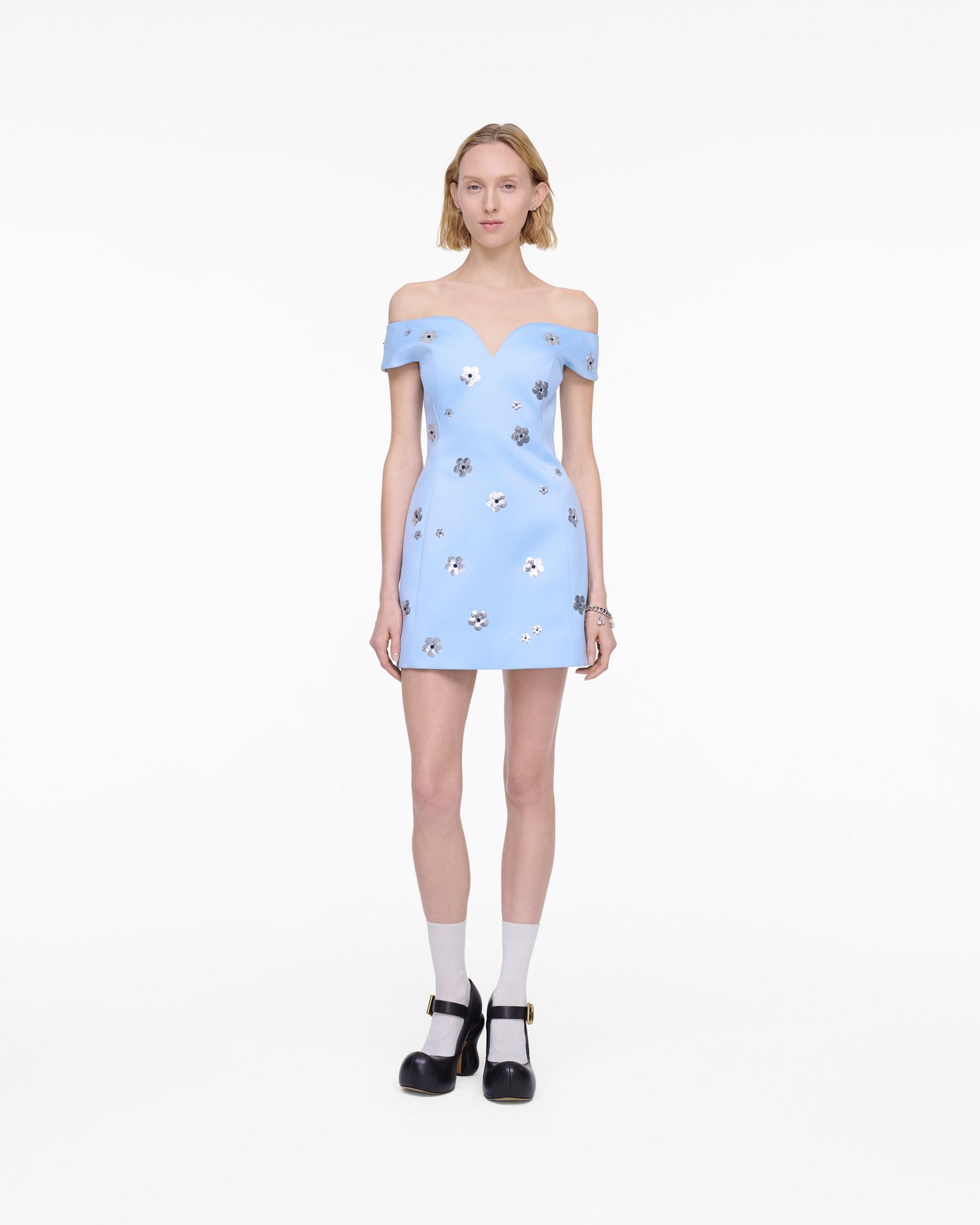 Sequin Daisy Embellished Dress | Marc Jacobs Outlet