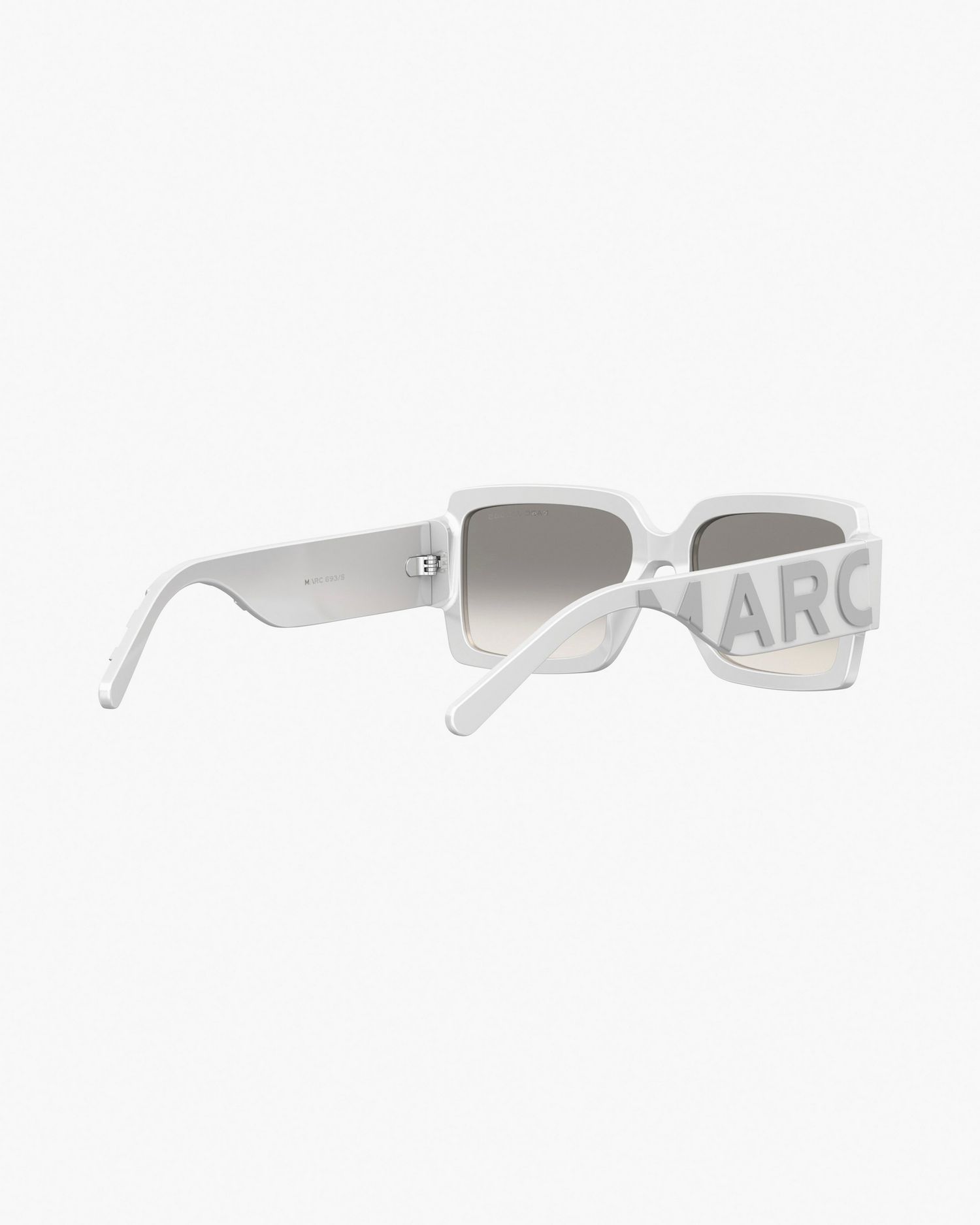 The Bold Logo Square Mirrored Sunglasses | Marc Jacobs Outlet