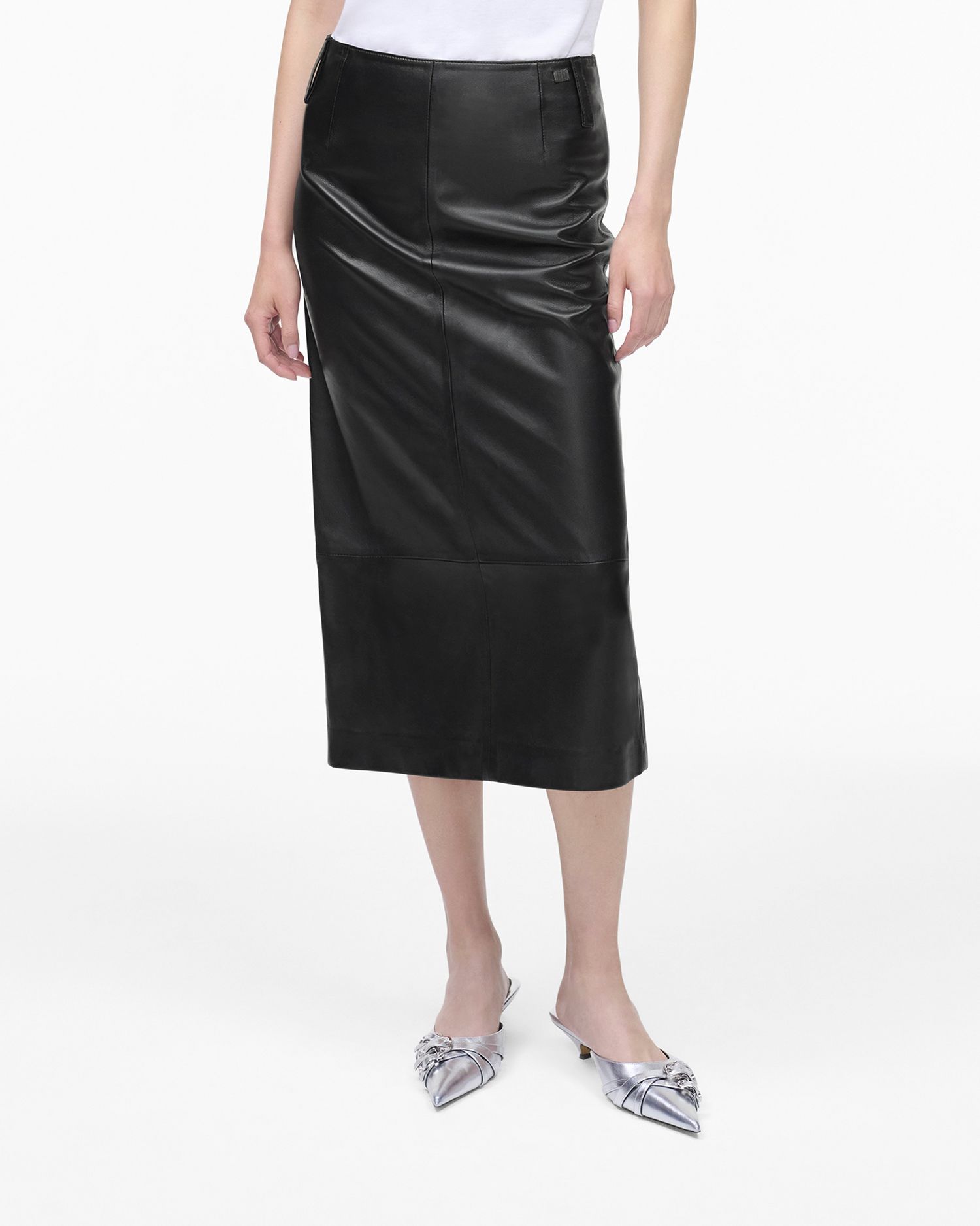 Leather Slim Skirt | Marc Jacobs Outlet