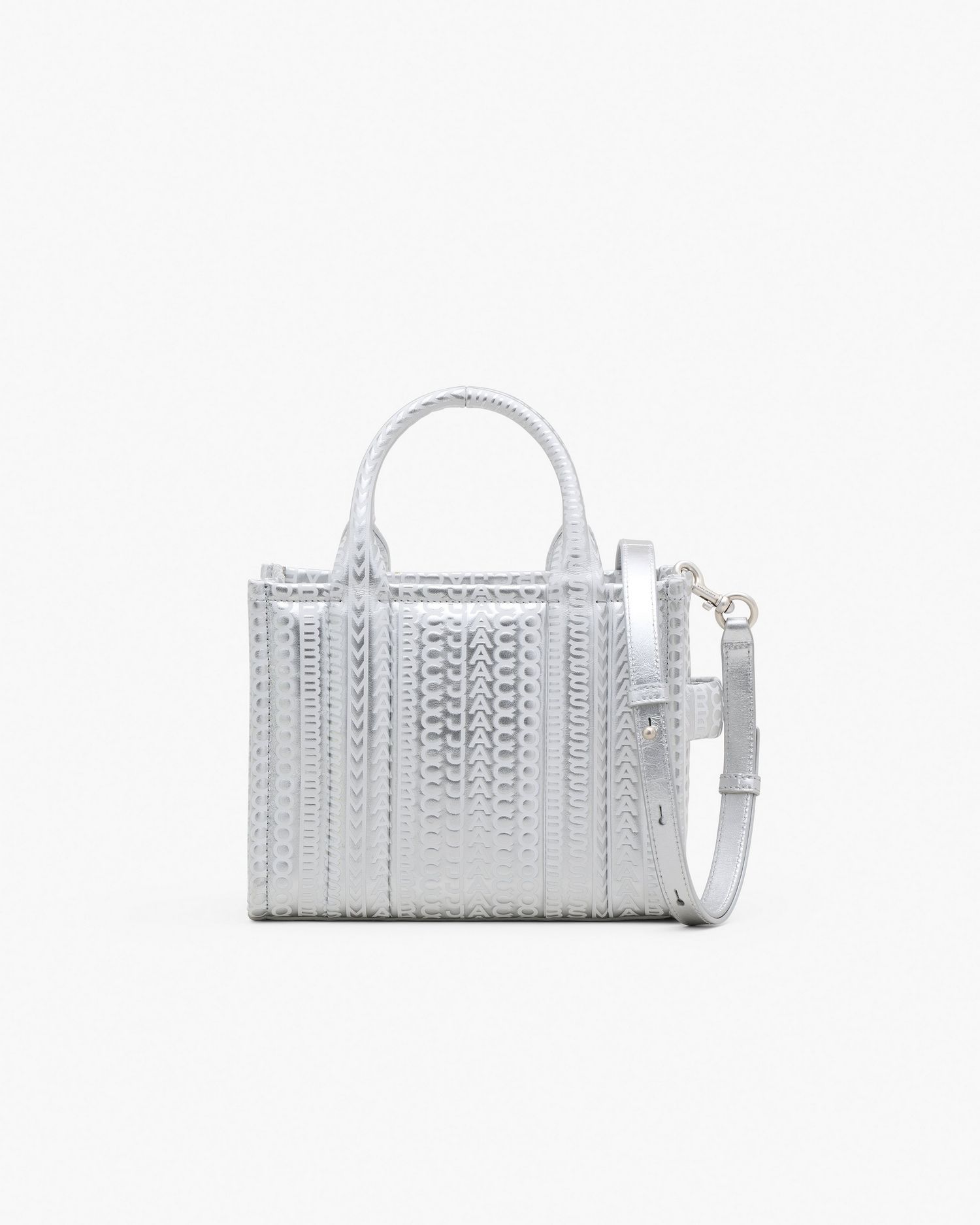 The Monogram Metallic Small Tote Bag | Marc Jacobs Outlet