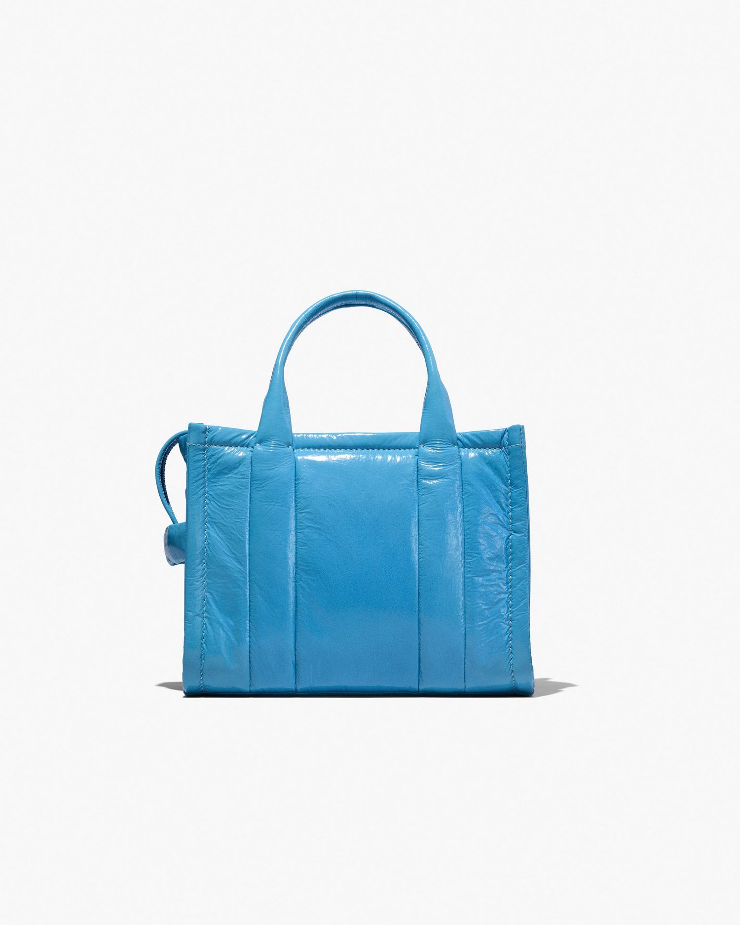 The Shiny Crinkle Leather Small Tote | Marc Jacobs Outlet