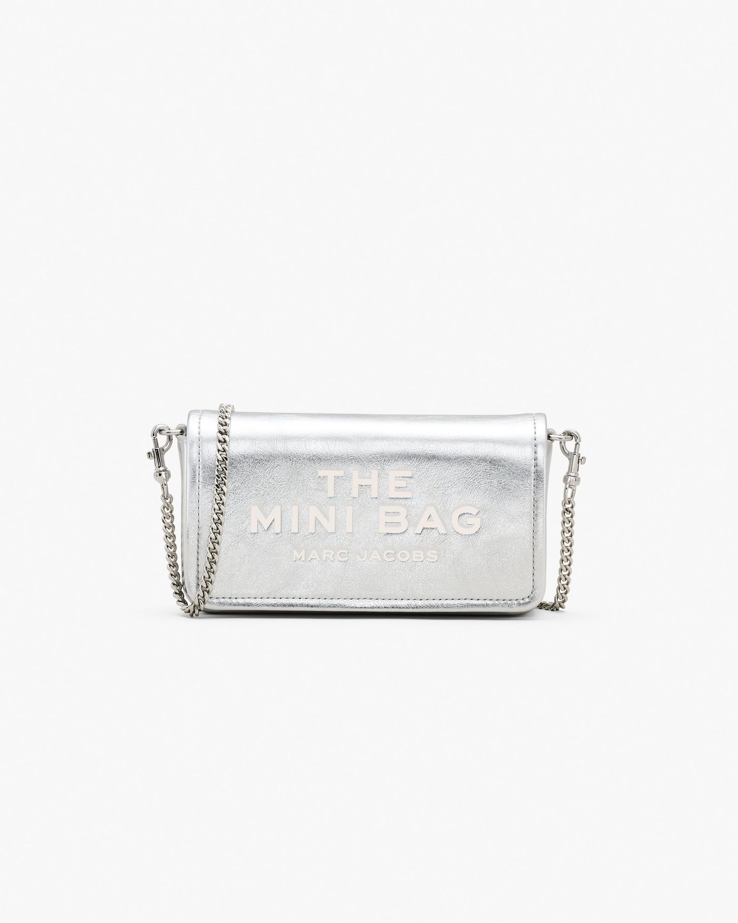 The Metallic Leather Chain Mini Bag | Marc Jacobs Outlet