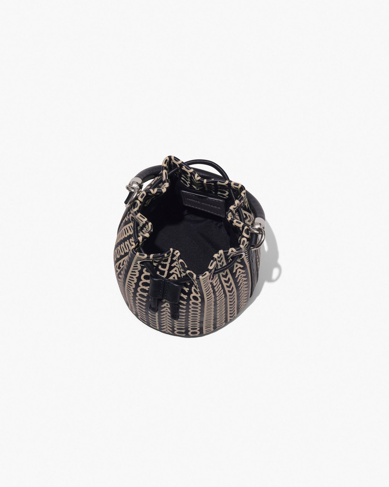 The Monogram Leather Mini Bucket Bag | Marc Jacobs Outlet