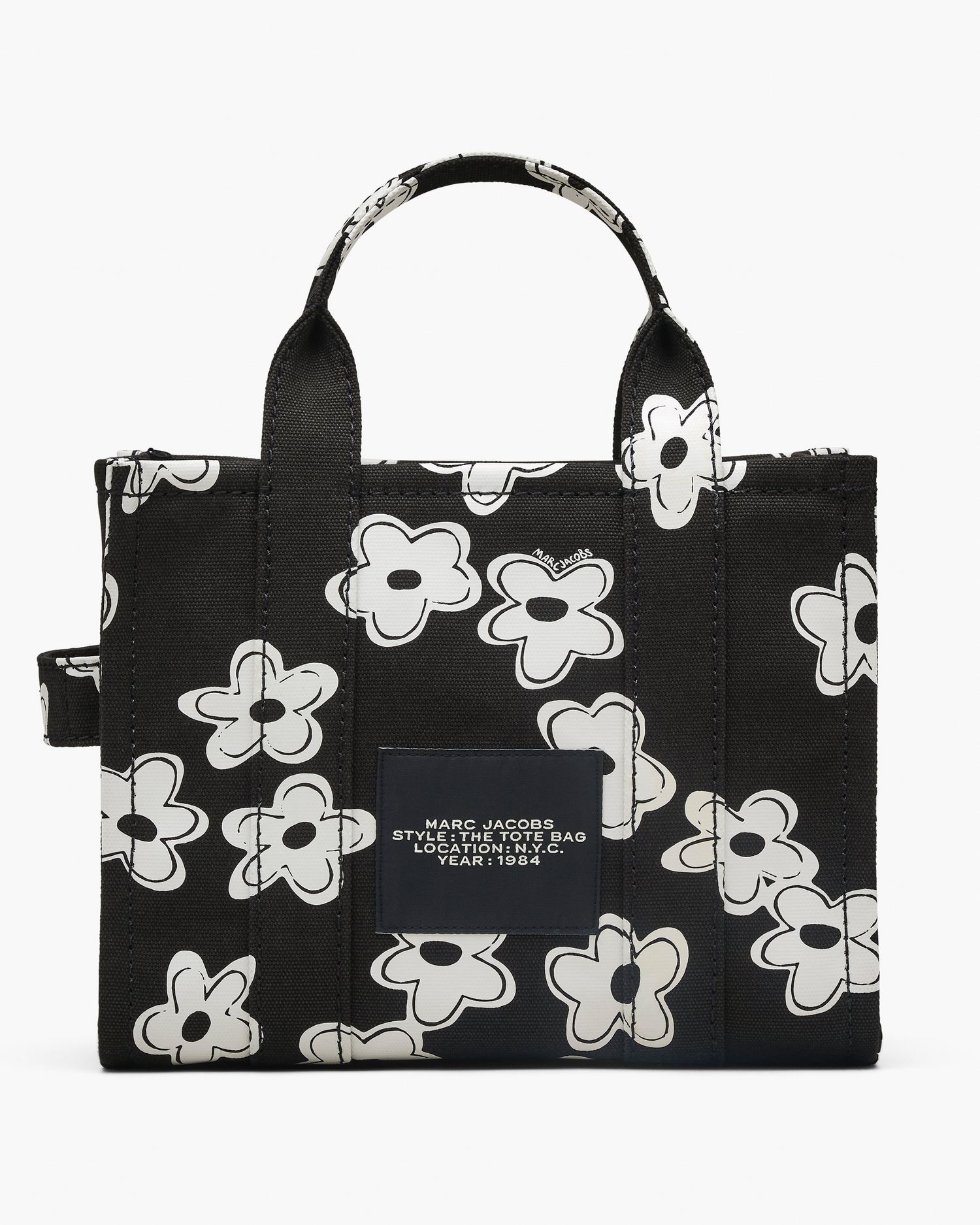 The Daisy Canvas Small Tote Bag | Marc Jacobs Outlet