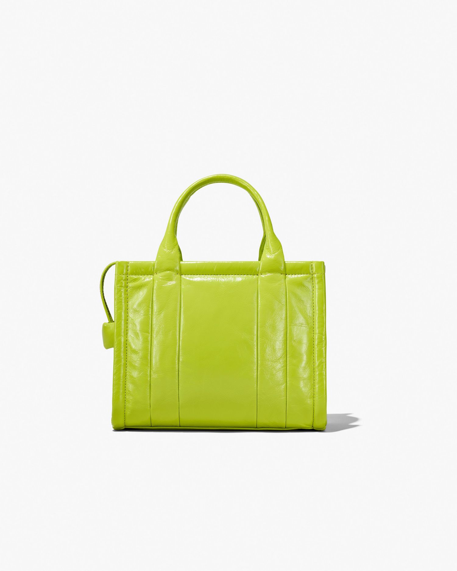 The Shiny Crinkle Leather Small Tote | Marc Jacobs Outlet