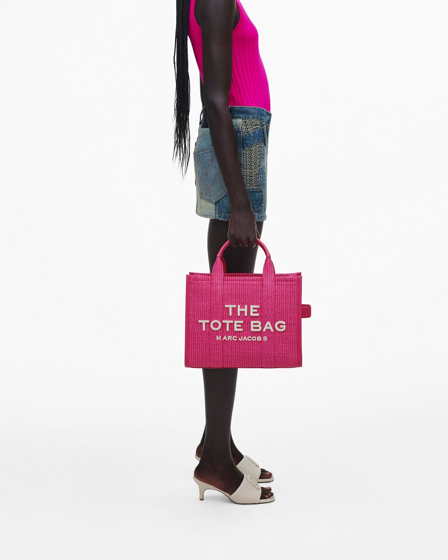 The Woven Medium Tote Bag | Marc Jacobs Outlet