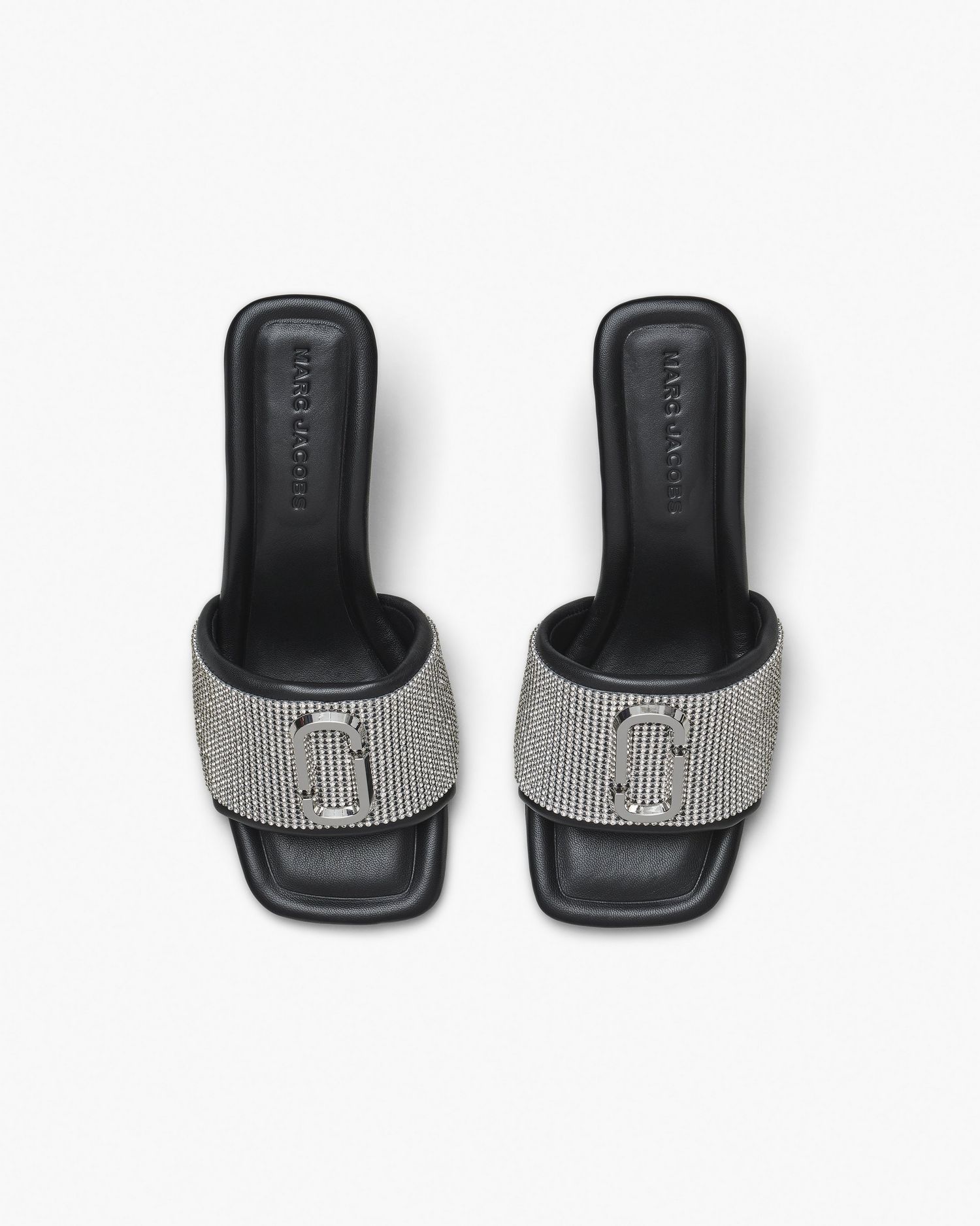 The Rhinestone J Marc Heeled Sandal | Marc Jacobs Outlet