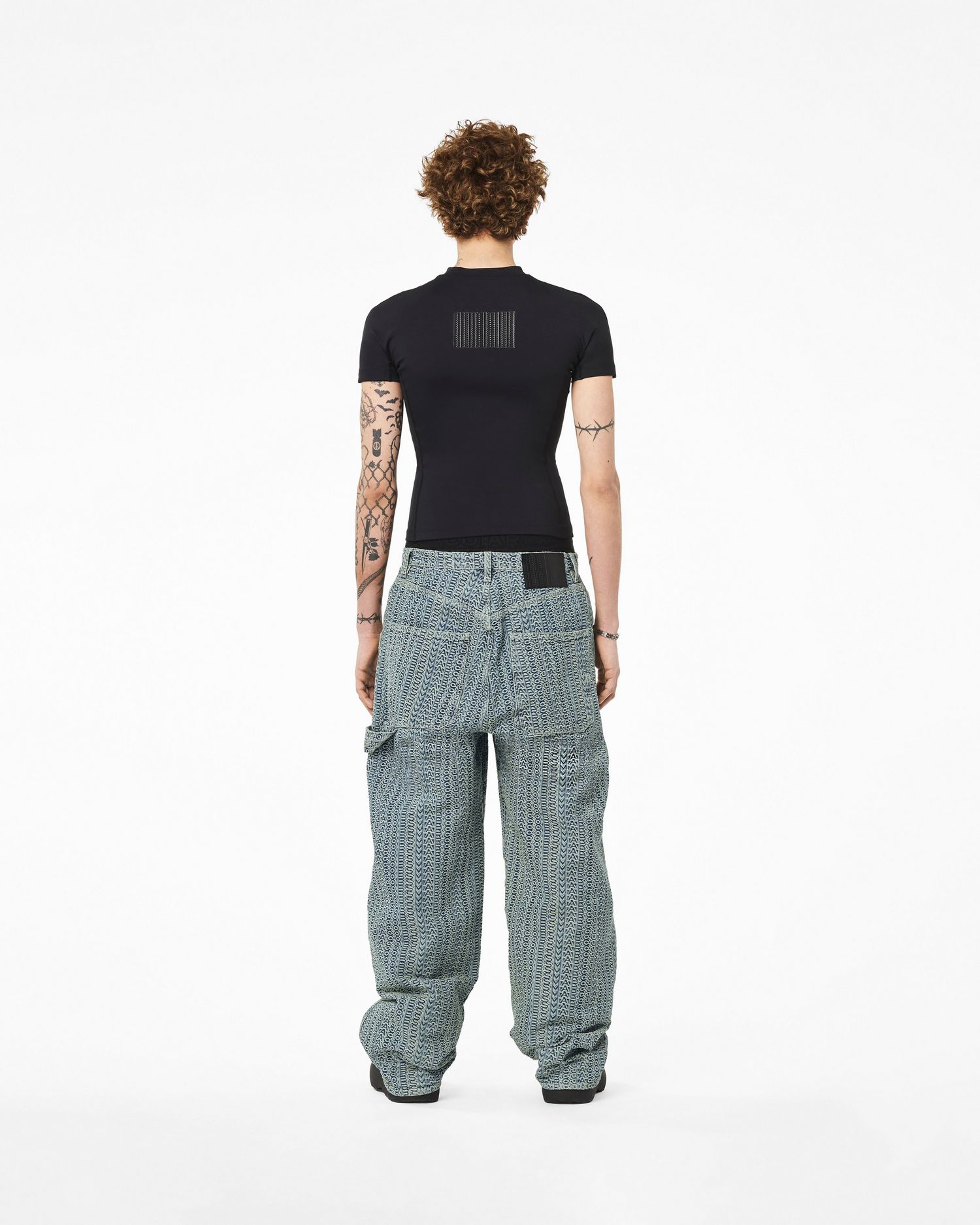 The Washed Monogram Oversized Jean | Marc Jacobs Outlet