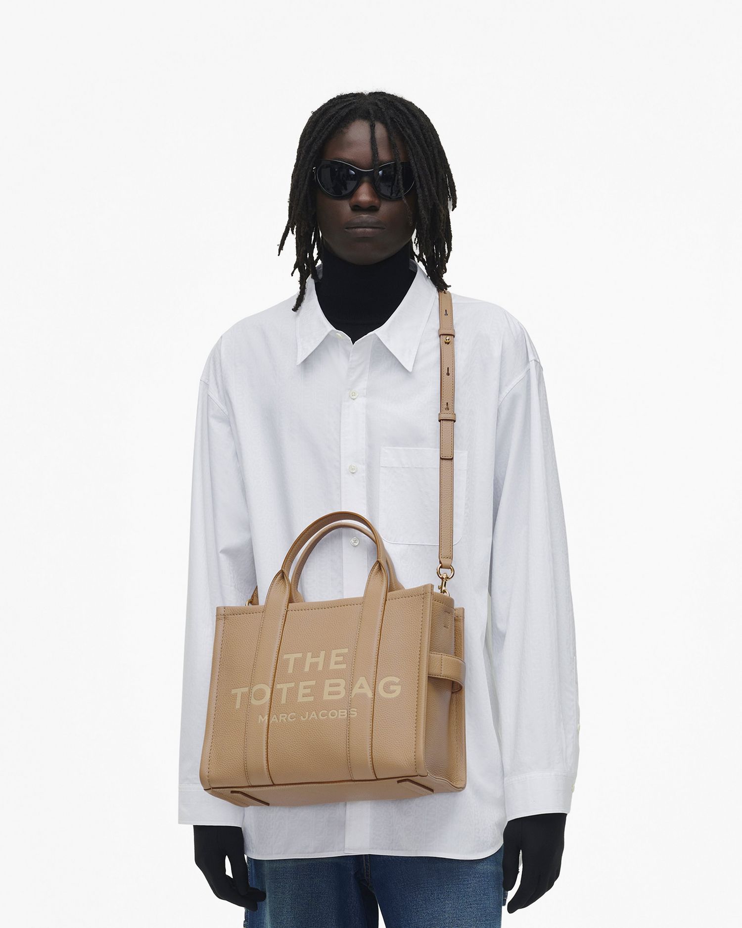 The Leather Medium Tote Bag | Marc Jacobs Outlet