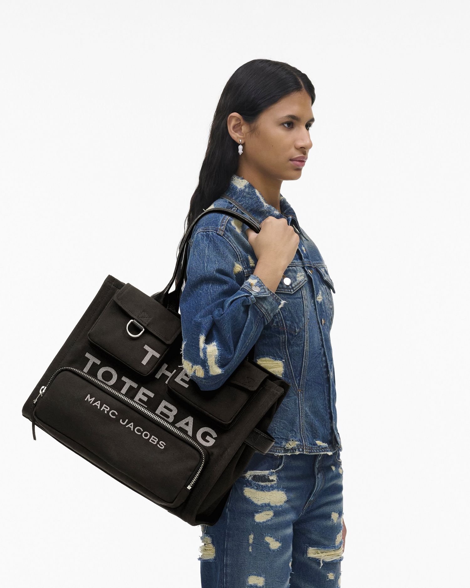 The Cargo Canvas Large Tote Bag | Marc Jacobs Outlet