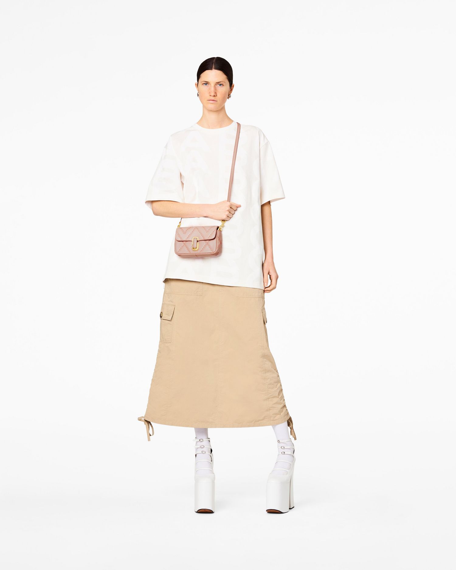 The Quilted Leather J Marc Mini Shoulder Bag | Marc Jacobs Outlet