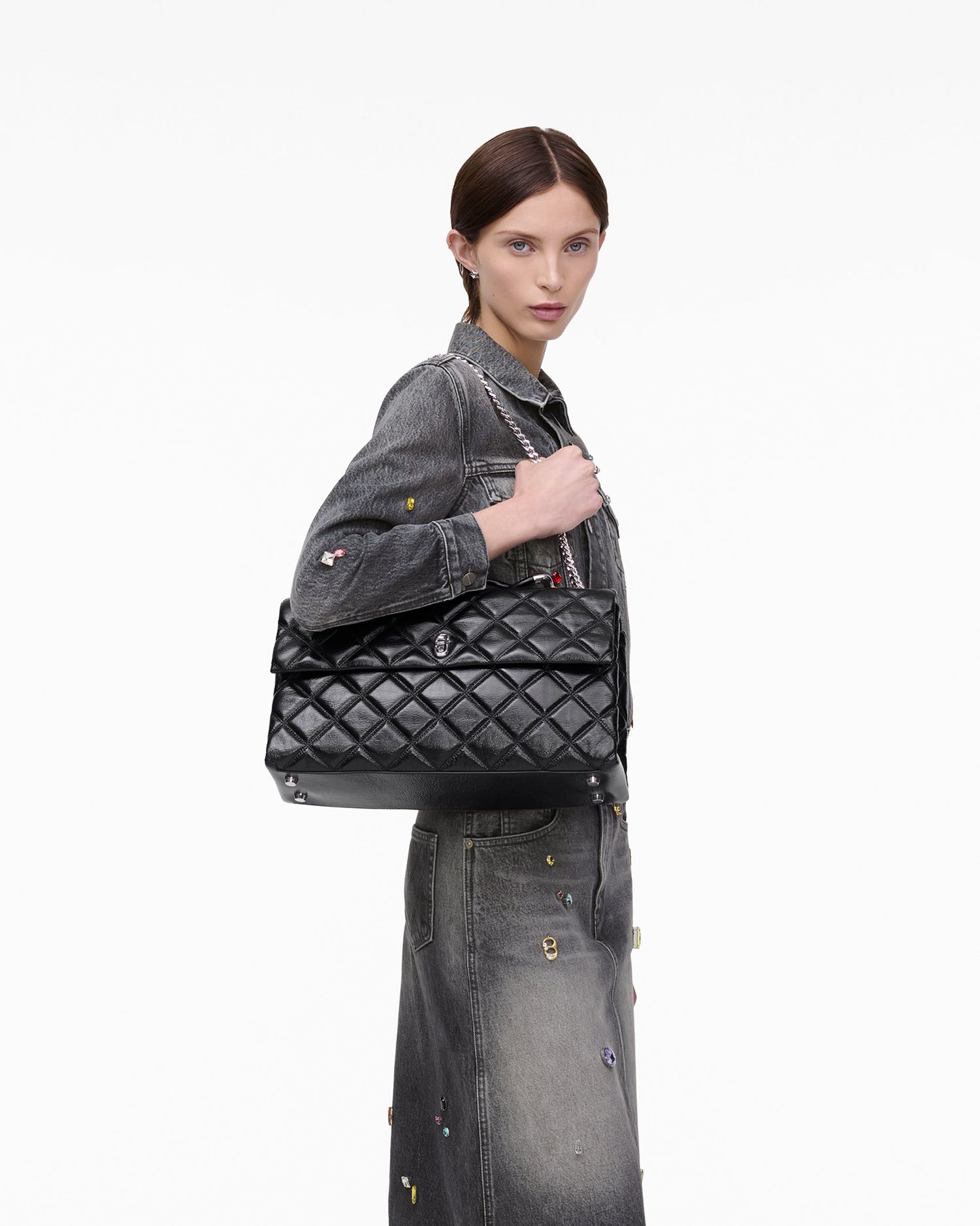 The Quilted XL Dual Convertible Shoulder Bag | Marc Jacobs Outlet