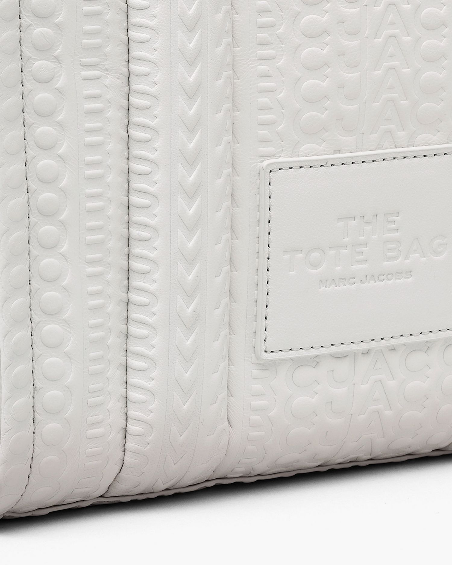 The Monogram Debossed Small Tote Bag | Marc Jacobs Outlet