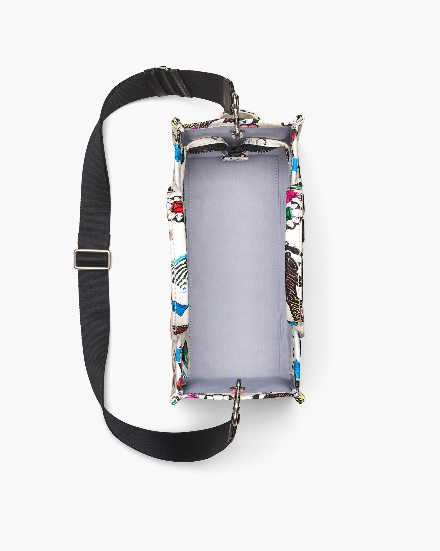 The Sticker Canvas Medium Tote Bag | Marc Jacobs Outlet