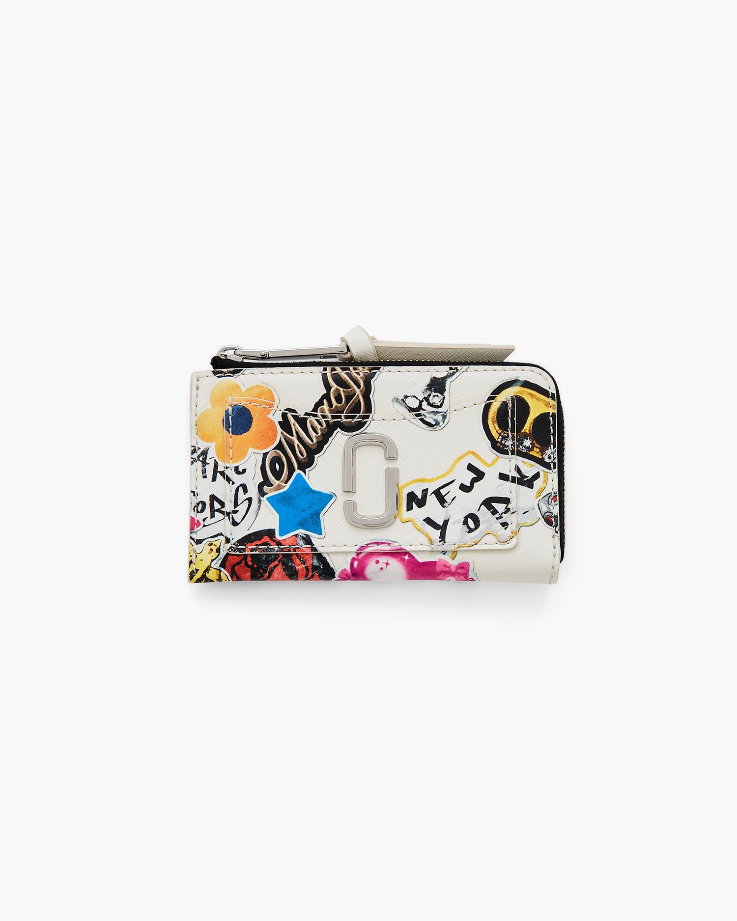 The Sticker Utility Snapshot Top Zip Multi Wallet | Marc Jacobs Outlet