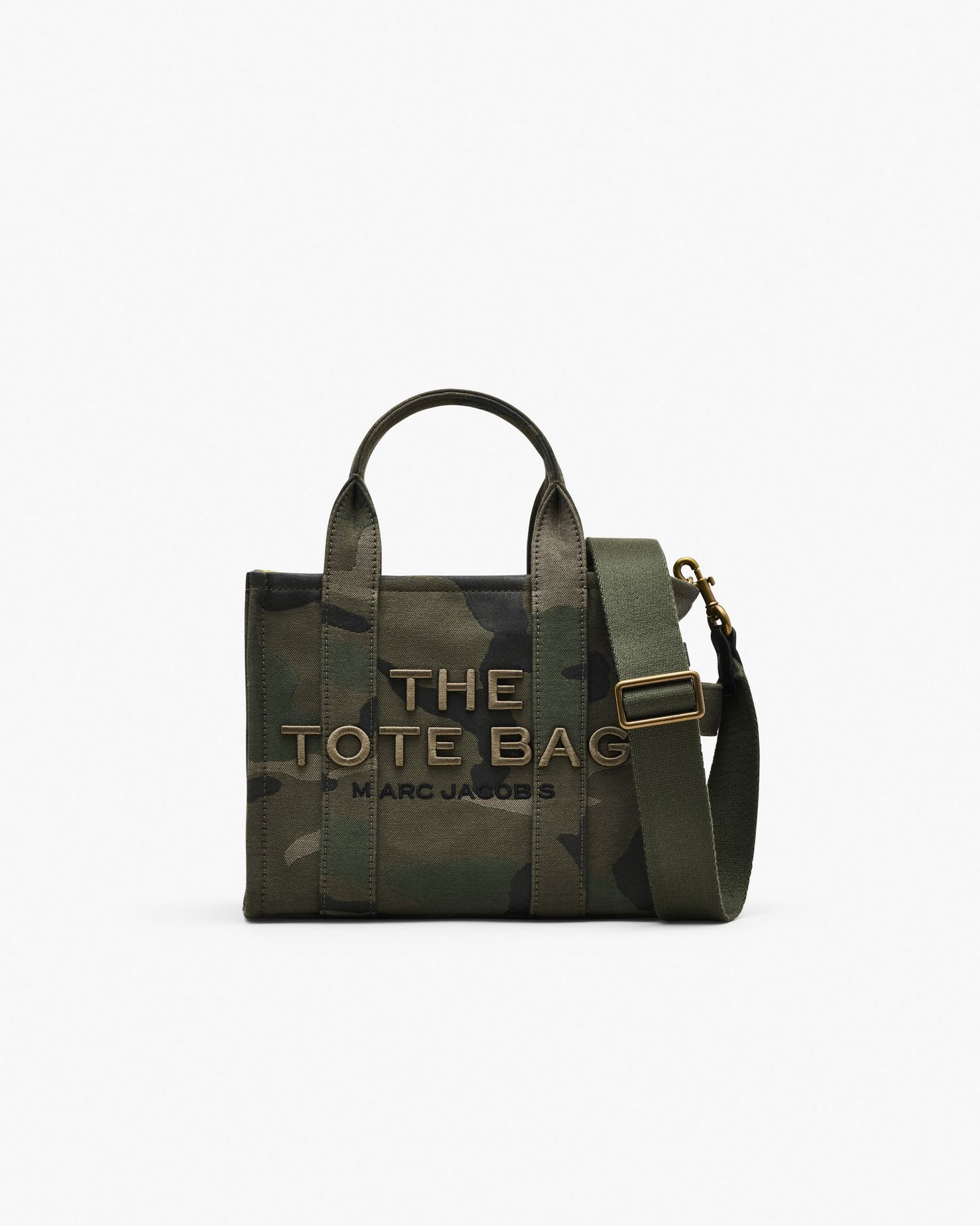 The Camo Jacquard Small Tote Bag | Marc Jacobs Outlet