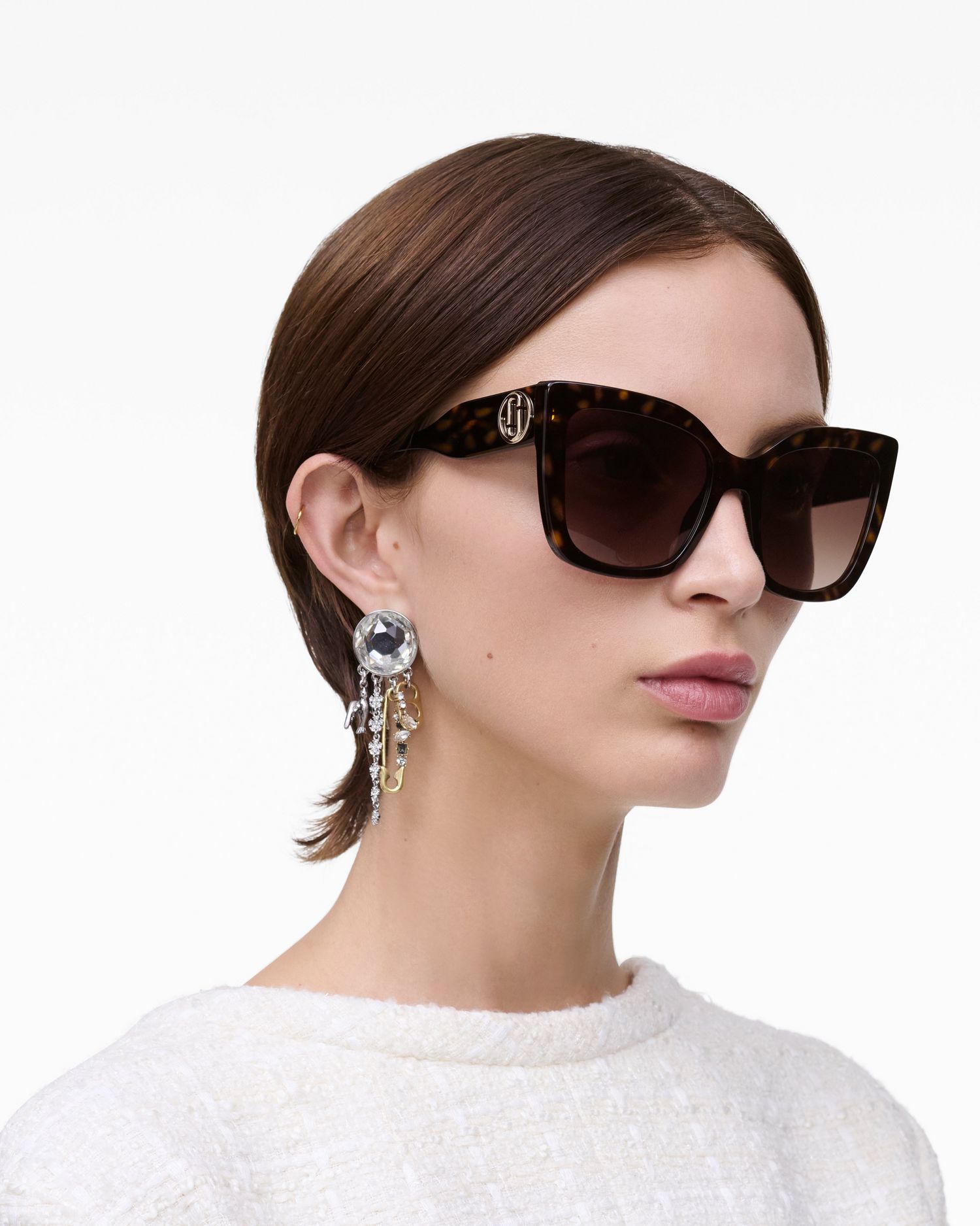 The J Marc Square Sunglasses | Marc Jacobs Outlet