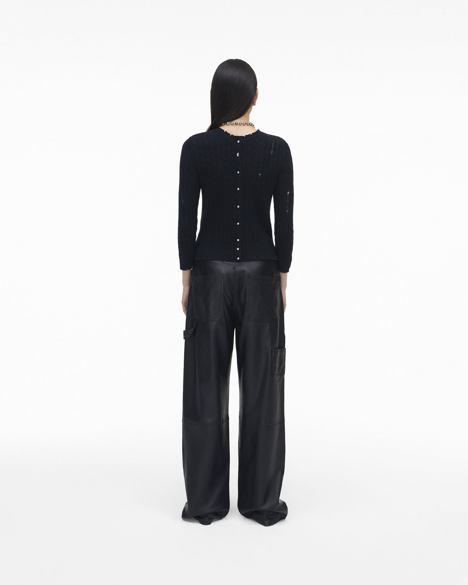 The Shrunken Cashmere Cable Cardigan | Marc Jacobs Outlet