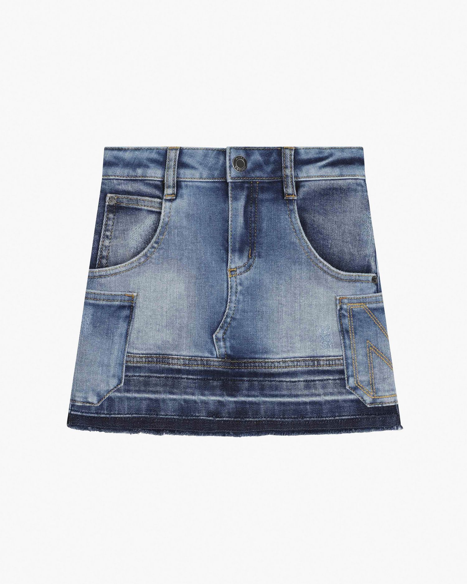 The Patchwork Denim Mini Skirt | Marc Jacobs Outlet