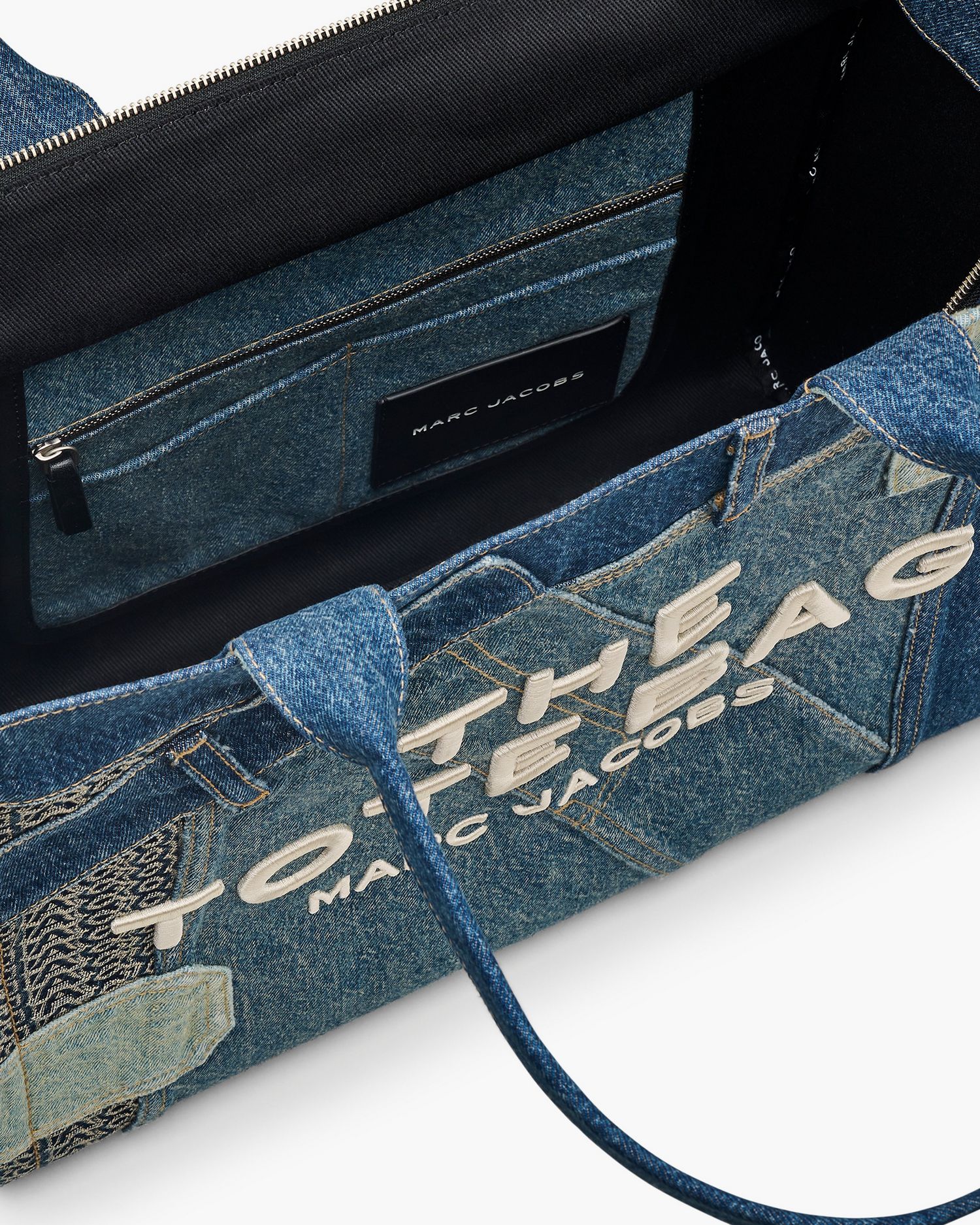 The Deconstructed Denim Large Tote Bag | Marc Jacobs Outlet