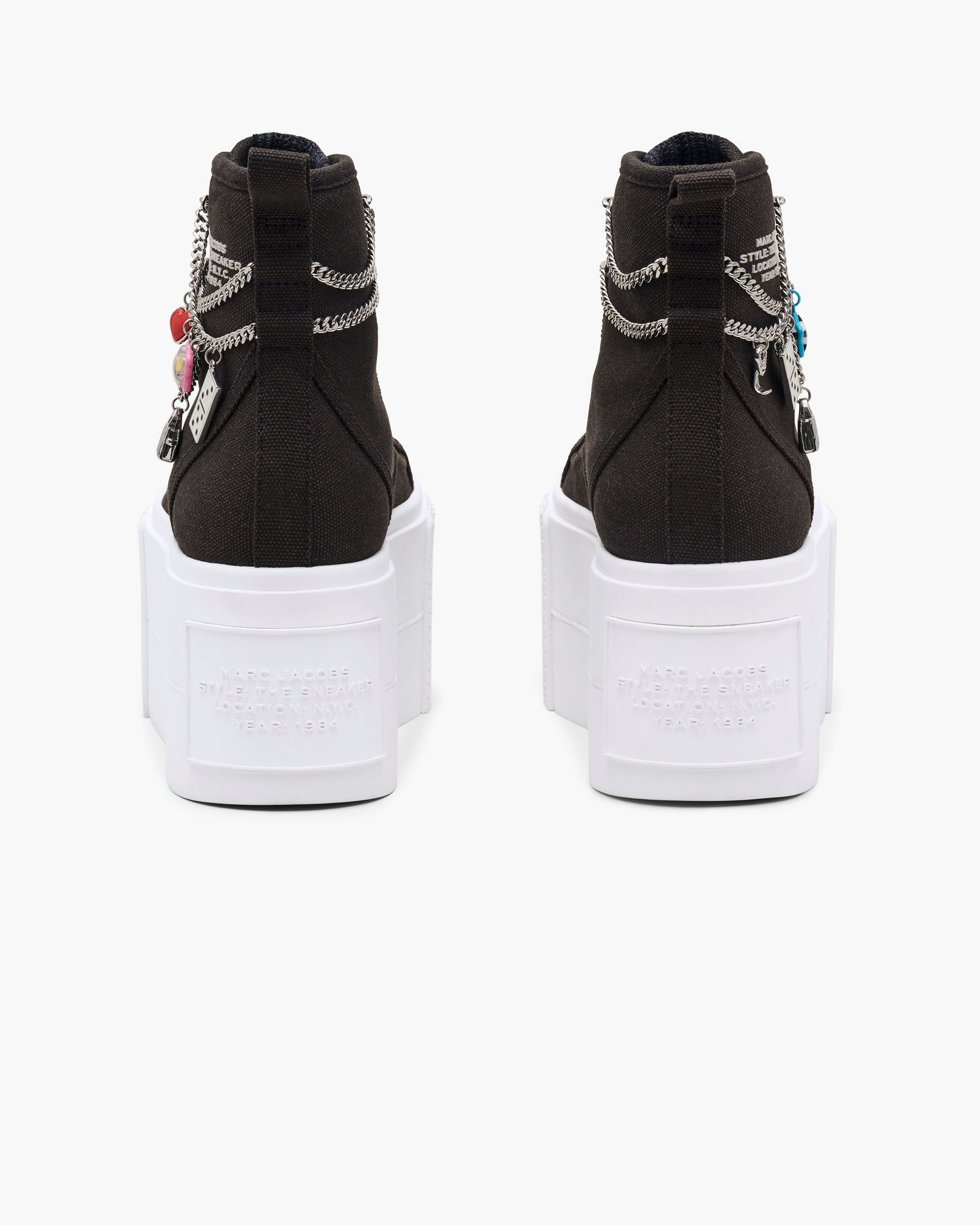 The Sticker Charm Platform High Top Sneaker | Marc Jacobs Outlet