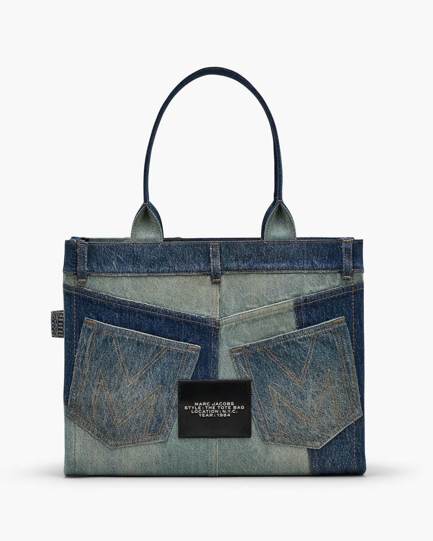 The Deconstructed Denim Large Tote Bag | Marc Jacobs Outlet