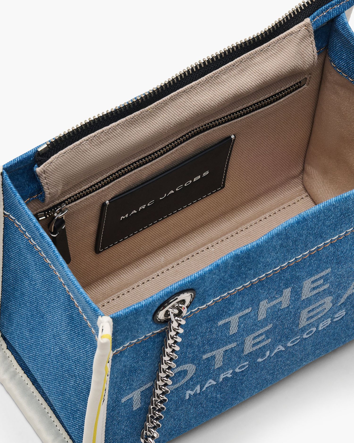 The Denim Chain Small Tote Bag | Marc Jacobs Outlet