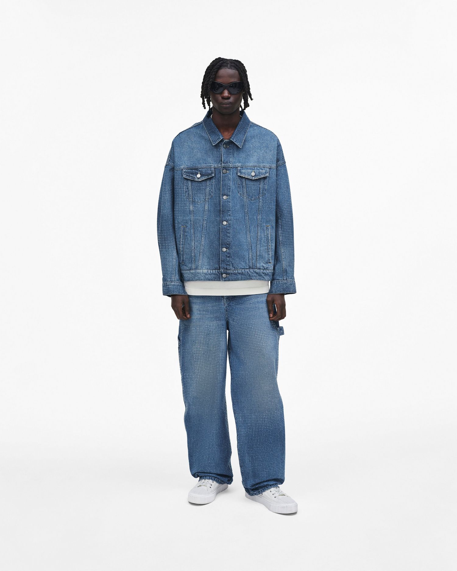 Crystal Denim Oversized Jean | Marc Jacobs Outlet