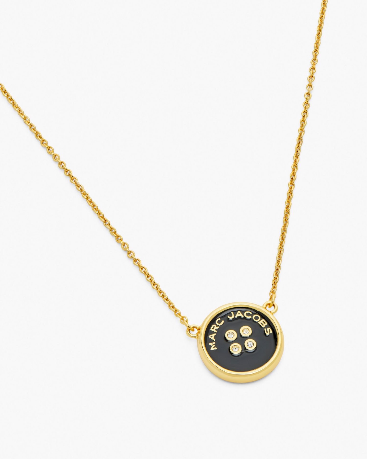 The Button Pendant Necklace | Marc Jacobs Outlet
