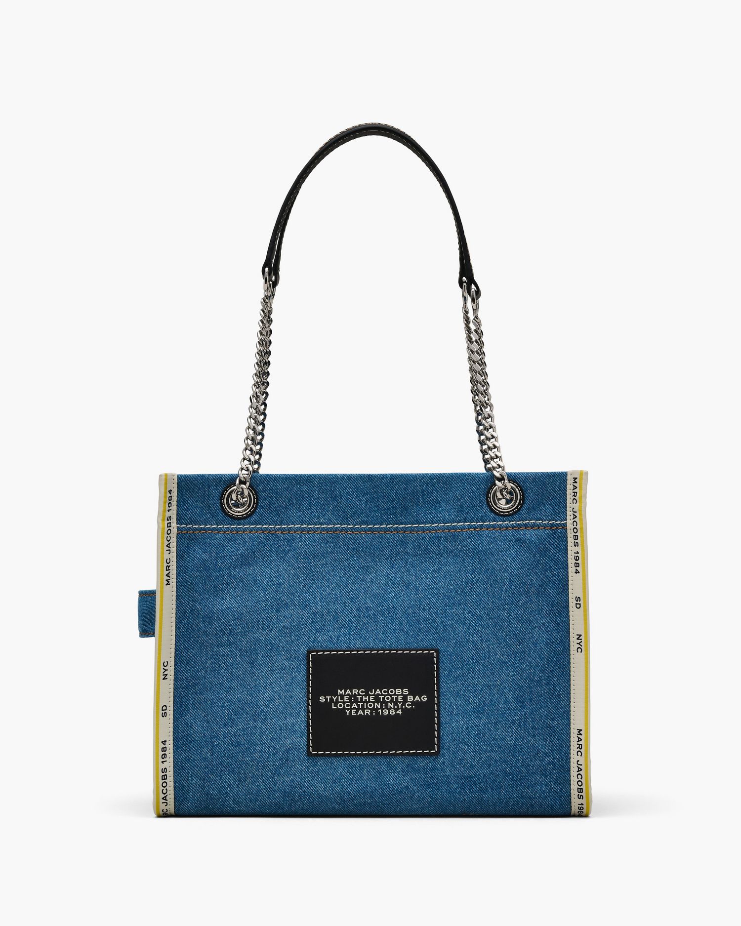 The Denim Chain Medium Tote Bag | Marc Jacobs Outlet