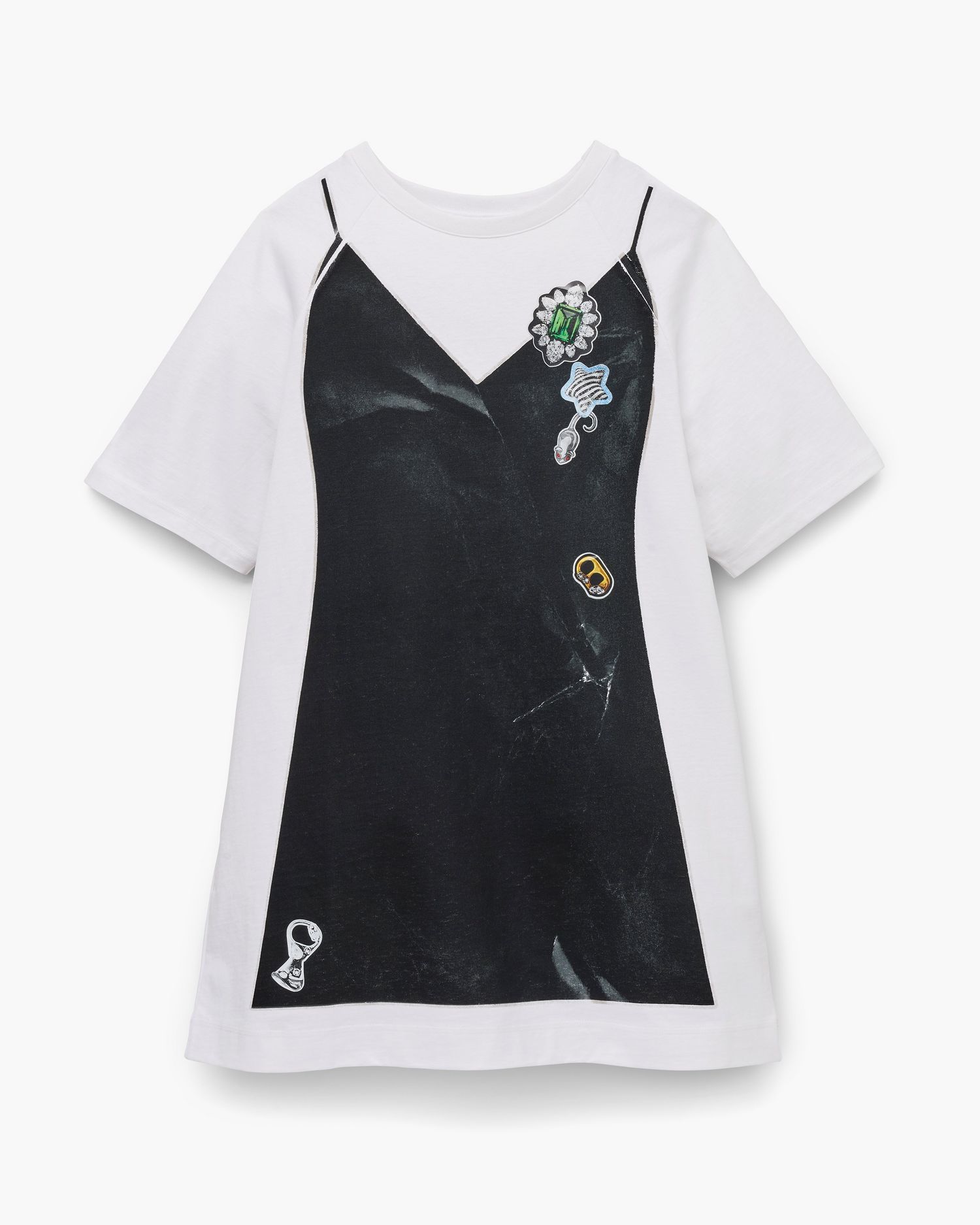Trompe L'Oeil T-Shirt Dress | Marc Jacobs Outlet