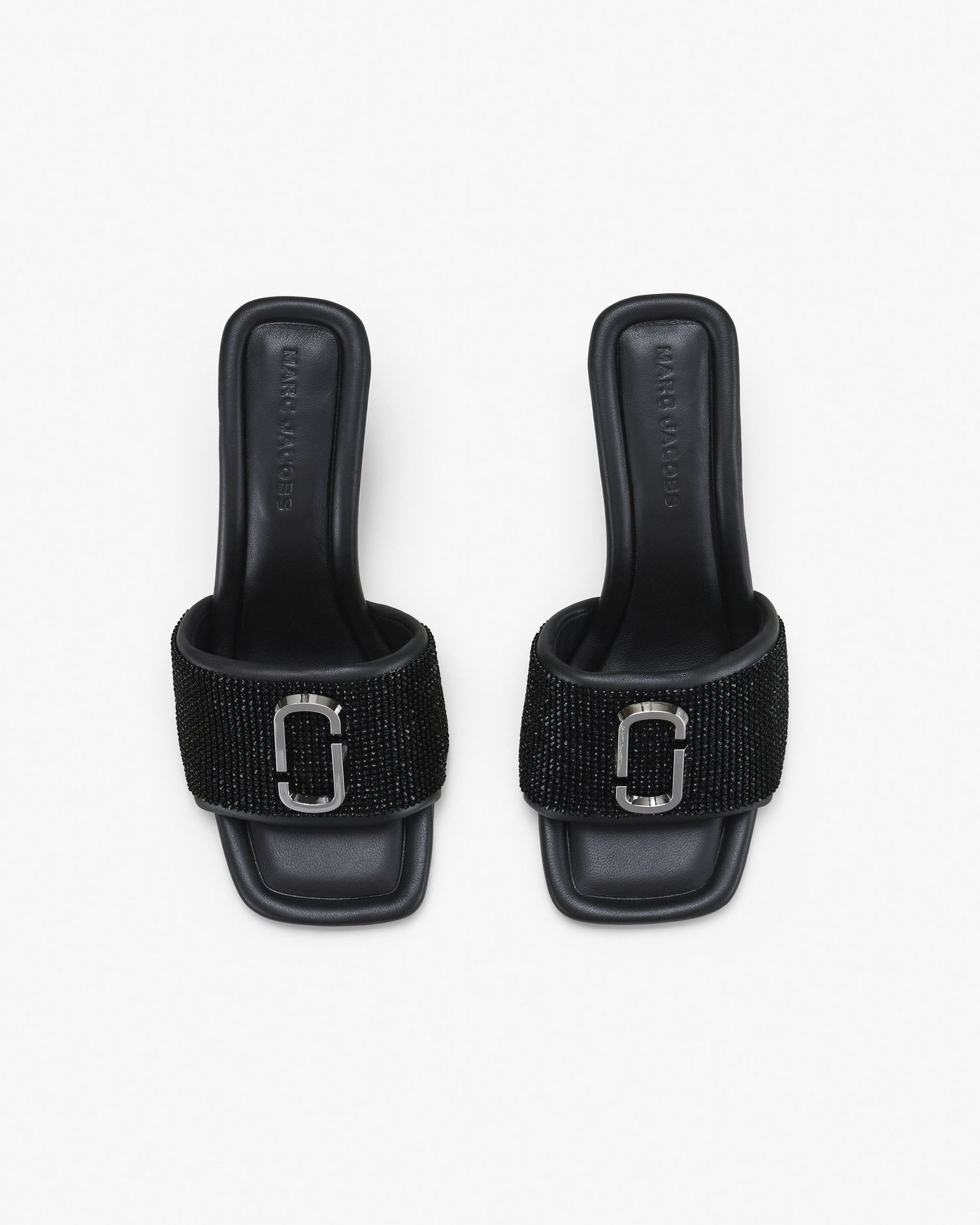 The Rhinestone J Marc Heeled Sandal | Marc Jacobs Outlet