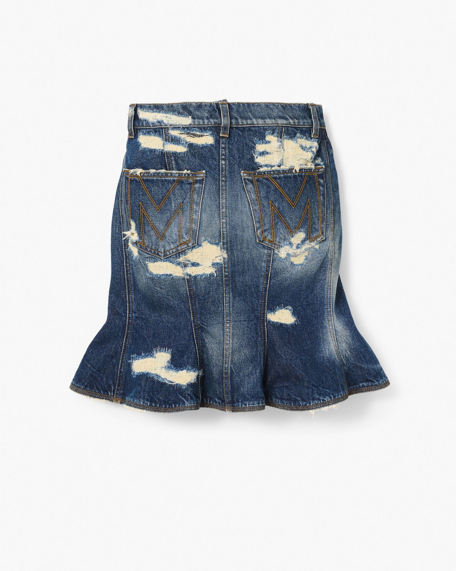 The Rip And Repair Fluted Mini Skirt | Marc Jacobs Outlet
