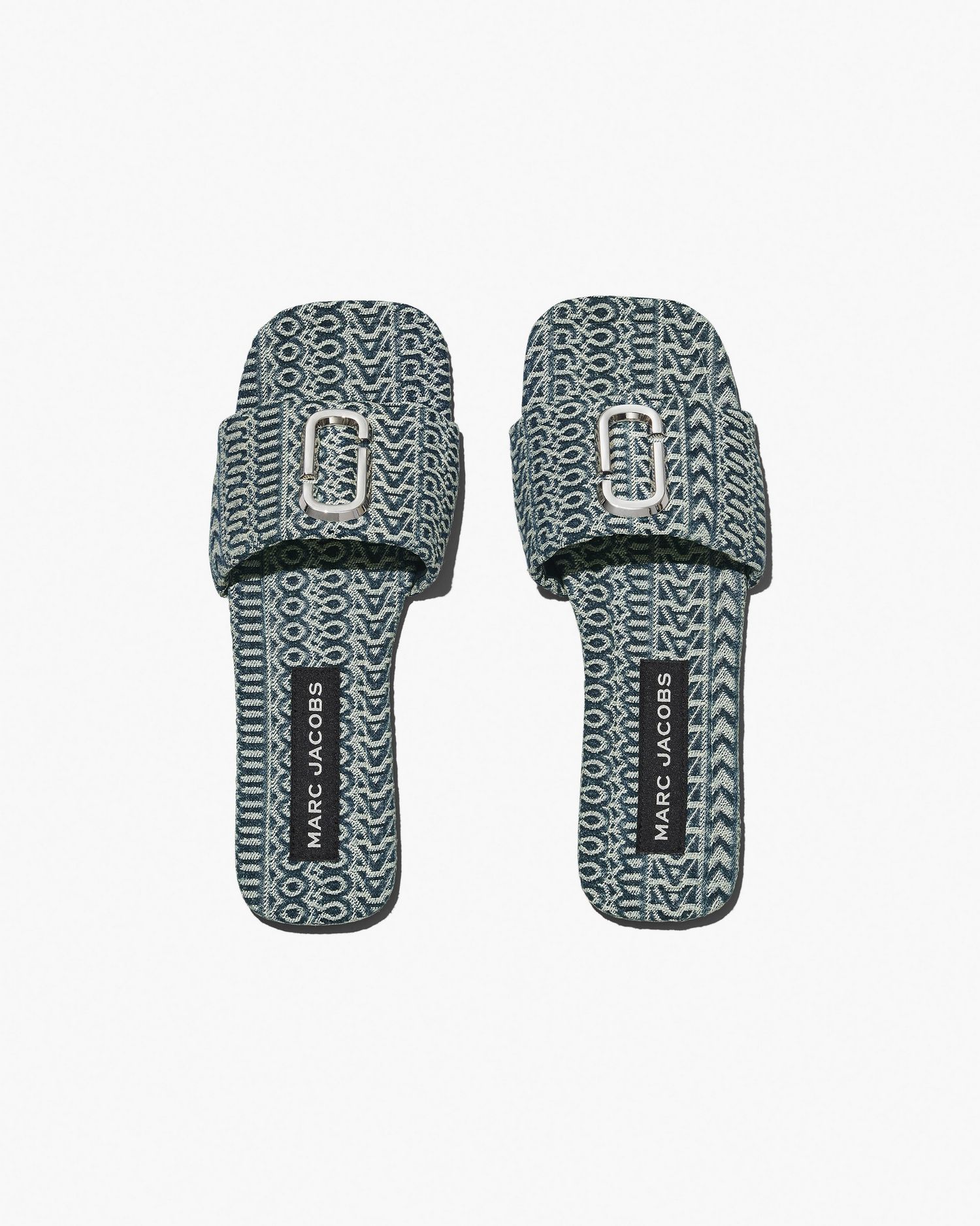 The J Marc Washed Monogram Denim Sandal | Marc Jacobs Outlet