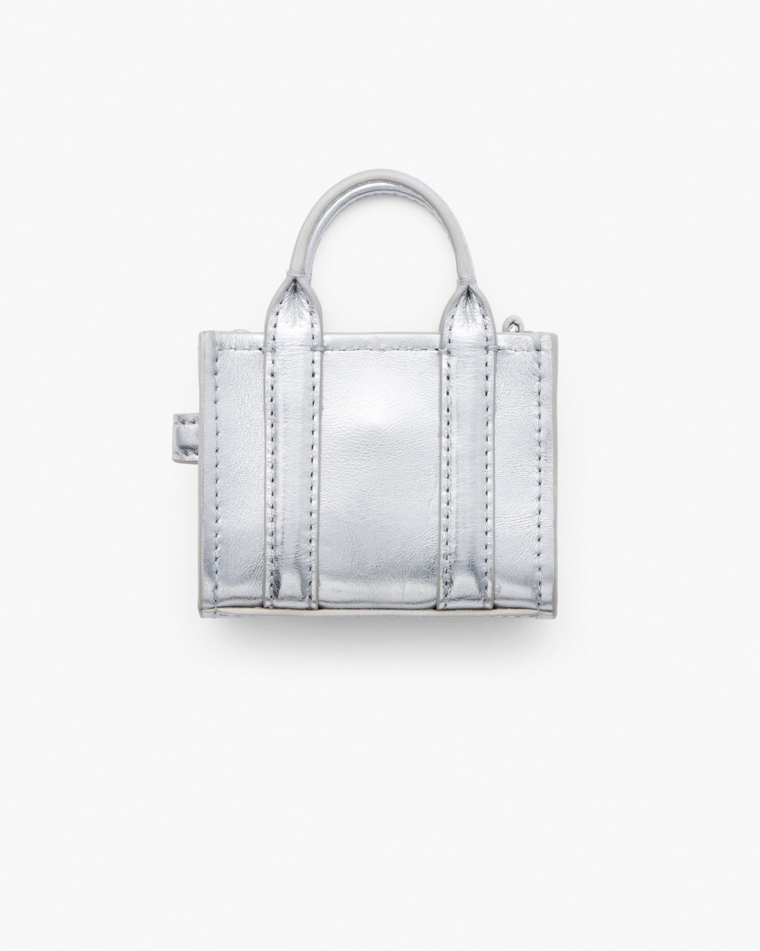 The Metallic Leather Nano Tote Charm | Marc Jacobs Outlet