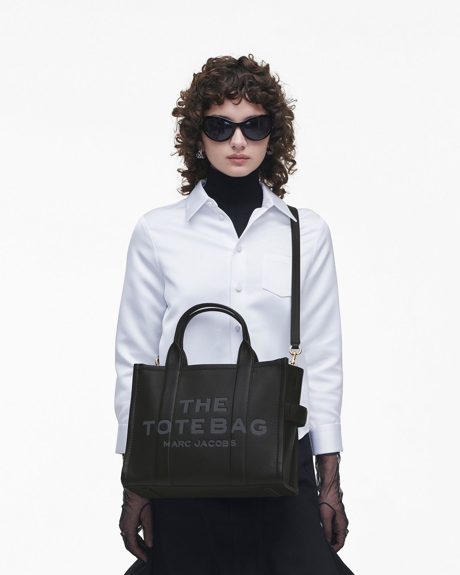 The Leather Medium Tote Bag | Marc Jacobs Outlet