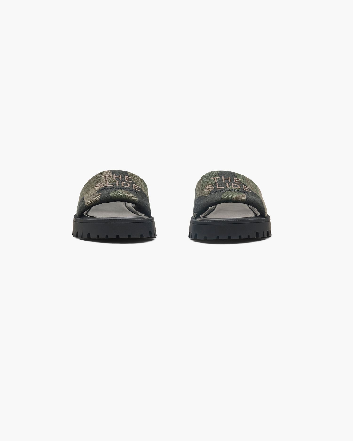 The Camo Jacquard Lug Sole Slide | Marc Jacobs Outlet
