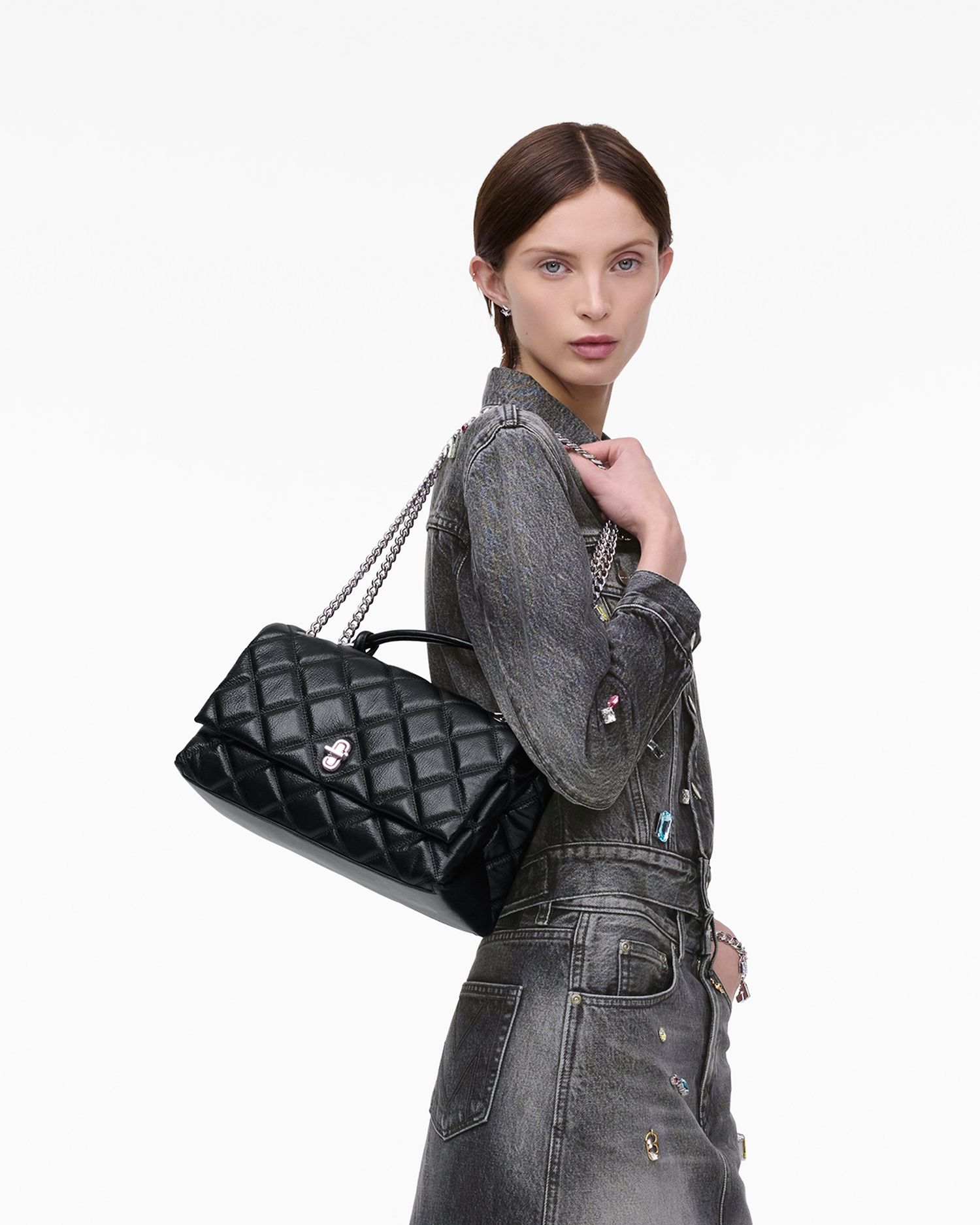 The Quilted Dual Convertible Shoulder Bag | Marc Jacobs Outlet