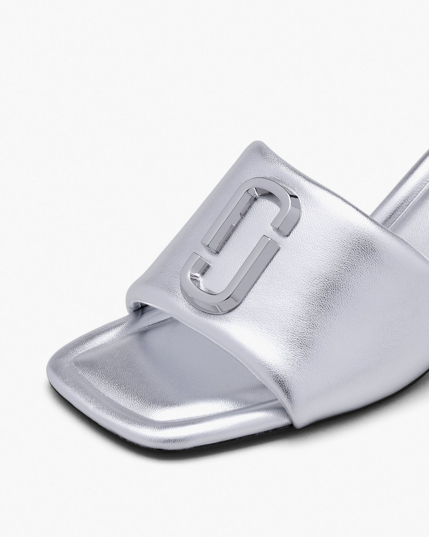 The Metallic J Marc Heeled Sandal | Marc Jacobs Outlet