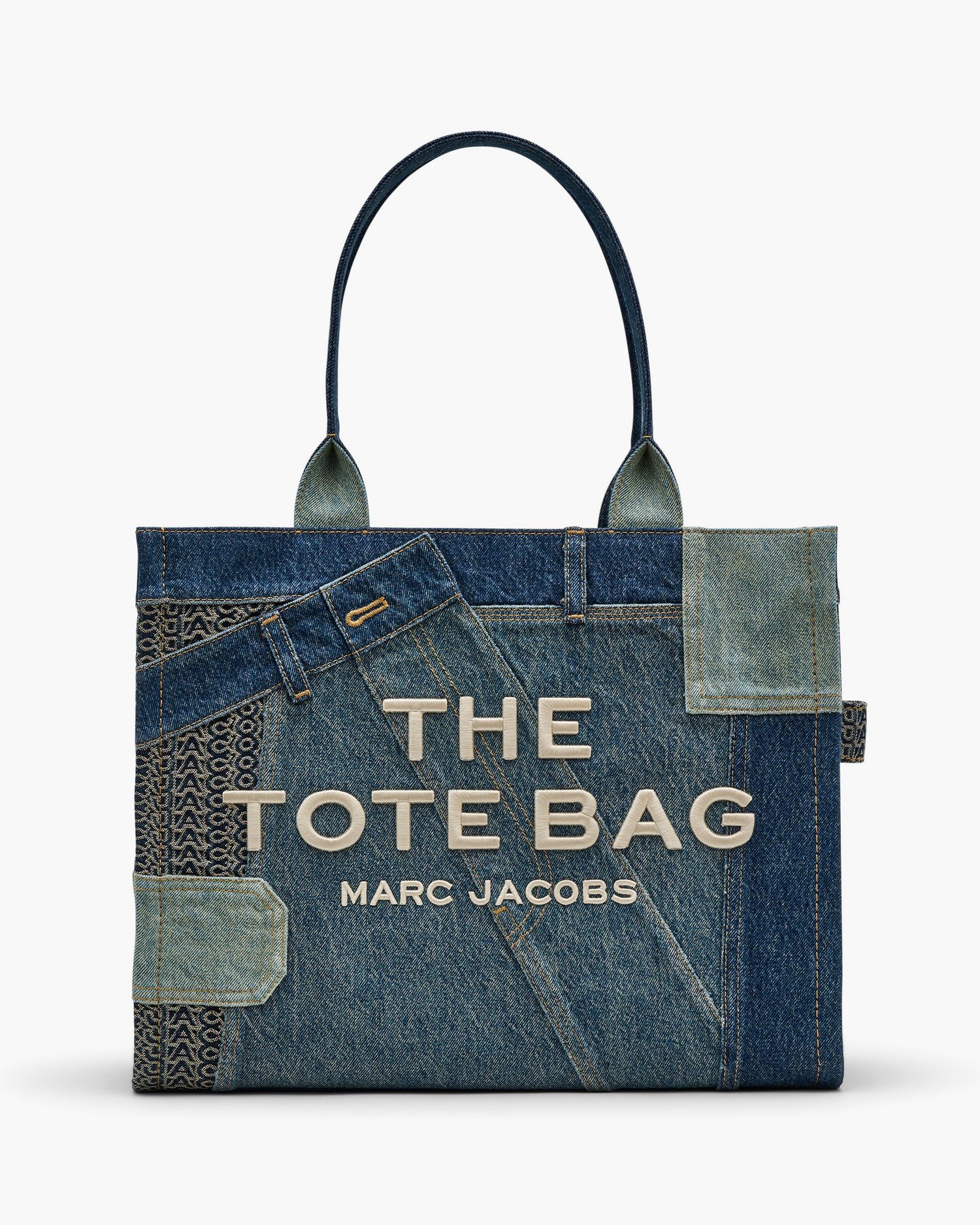 The Deconstructed Denim Large Tote Bag | Marc Jacobs Outlet
